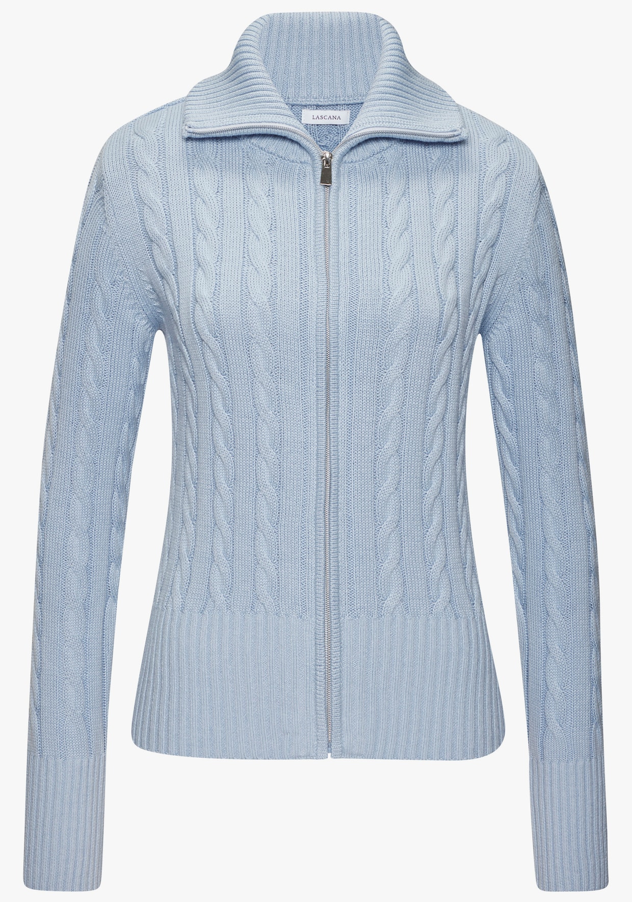 LASCANA Strickjacke - hellblau