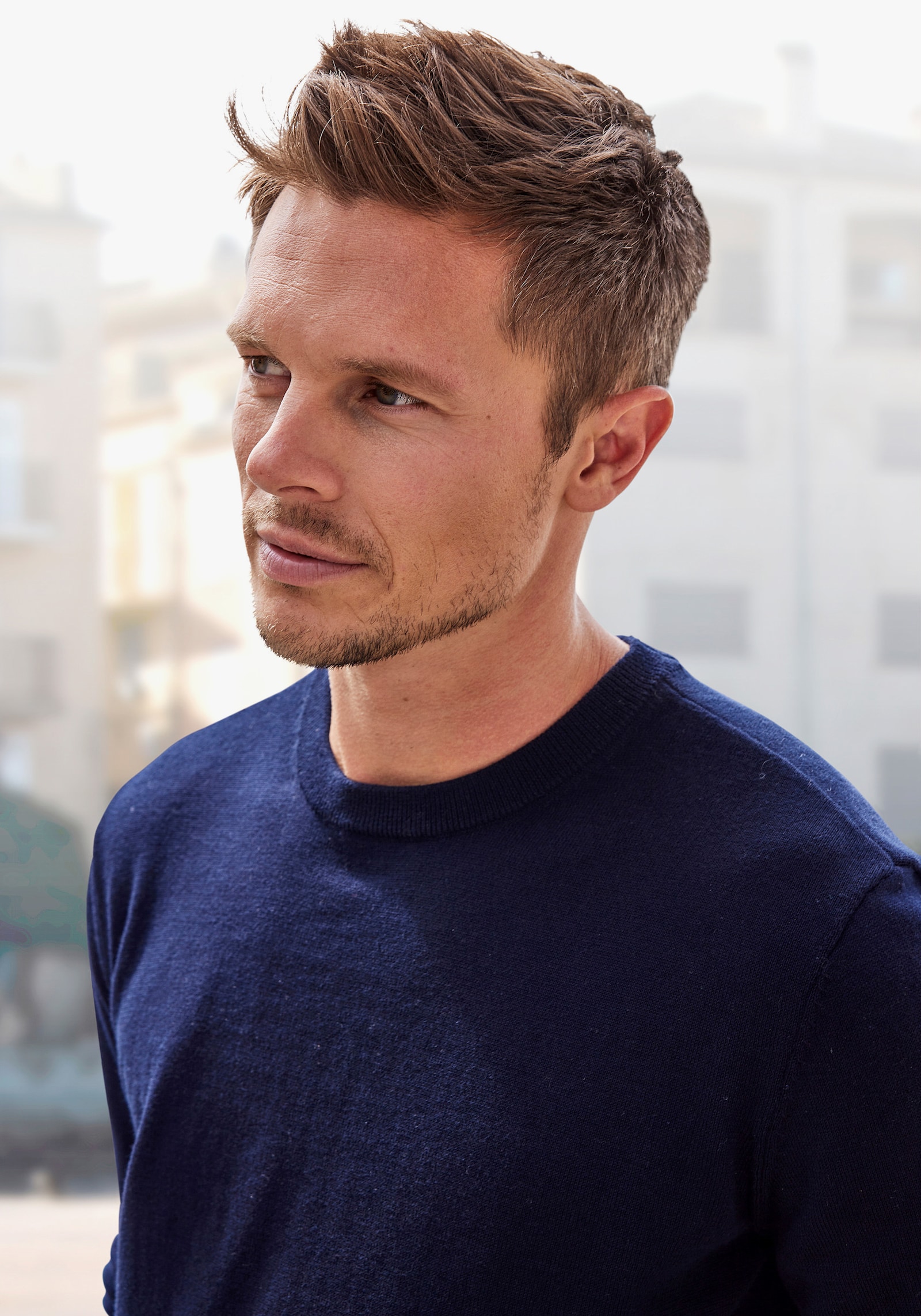 H.I.S Gebreide pullover - navy