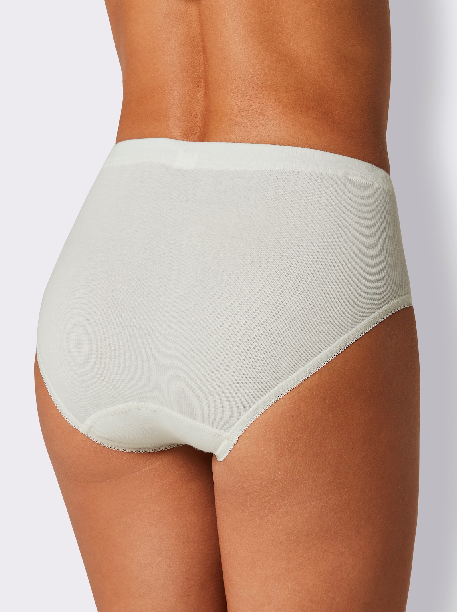 Speidel Taillenslip mit Doppelzwickel - 1x beige, 2x champagner, 2x schwarz