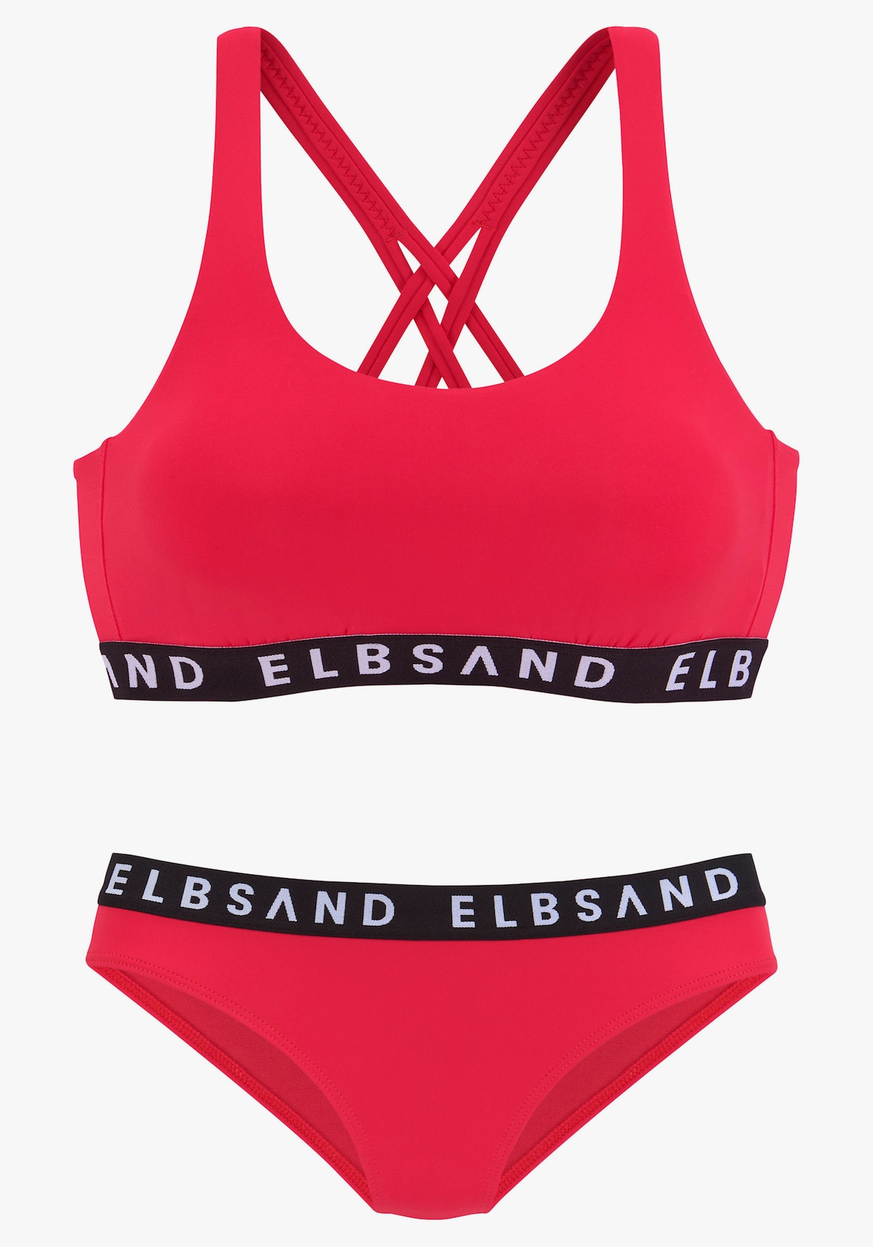 Elbsand Bustierbikini - rood