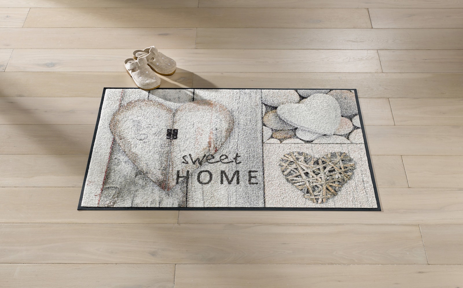 wash+dry by Kleen-Tex Fußmatte - natur