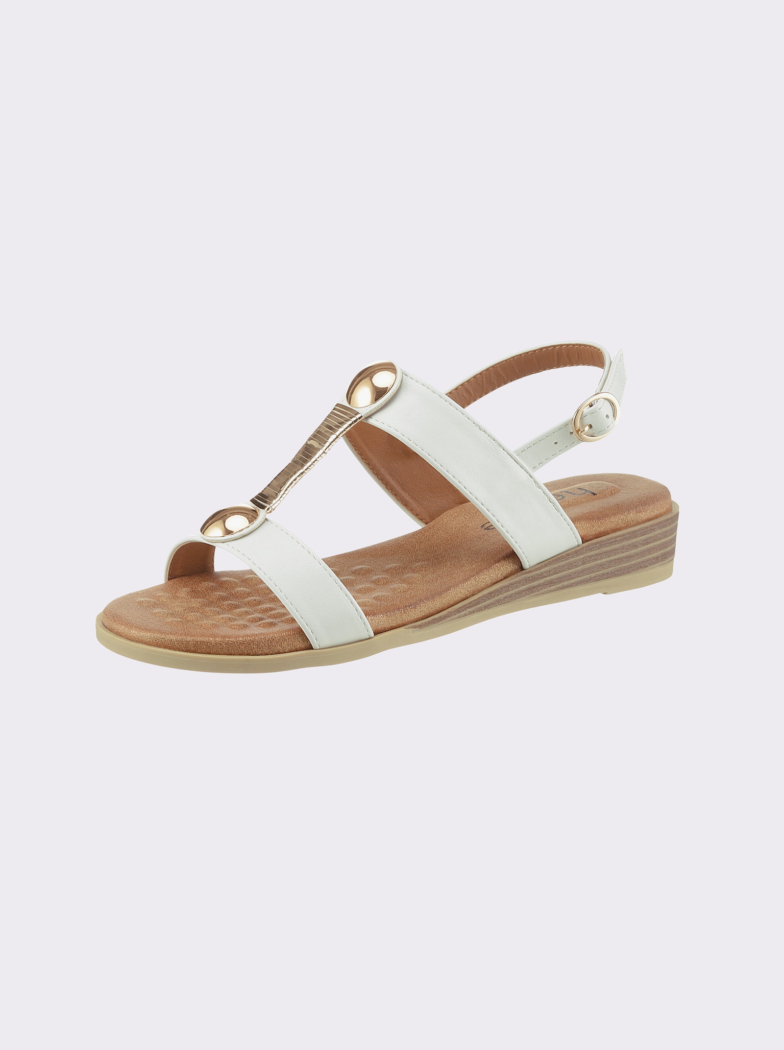 heine sandalen - wit