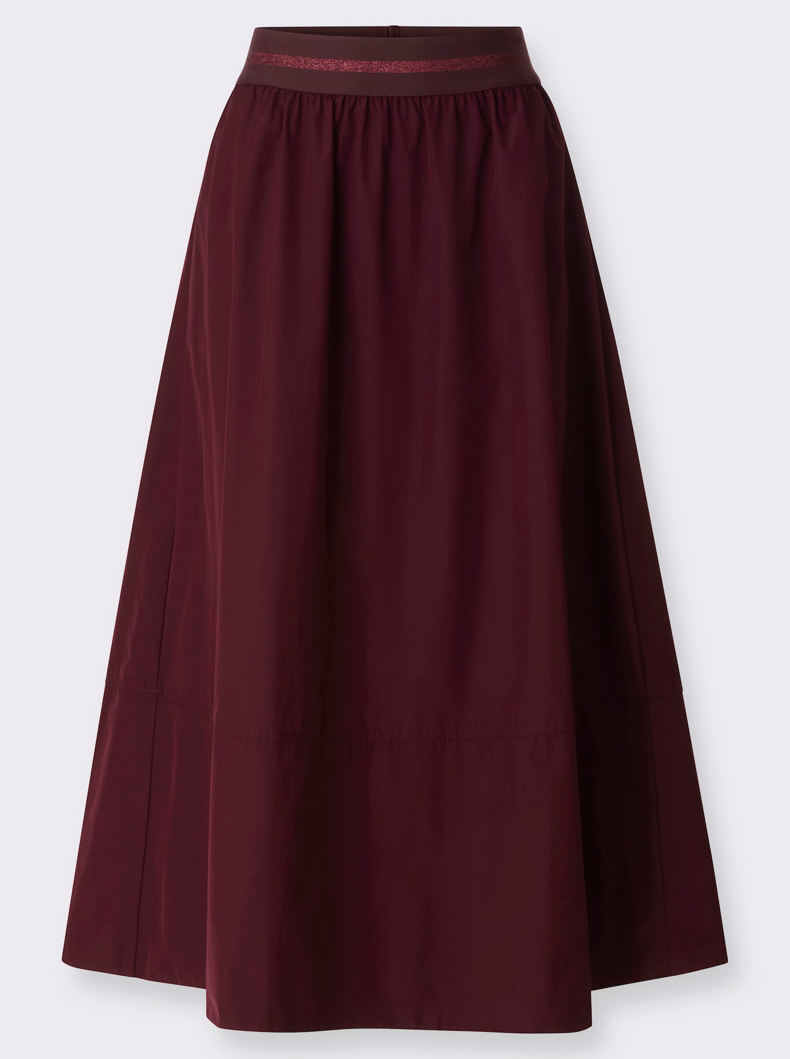 heine Comfortrok met zijzakken - bordeaux