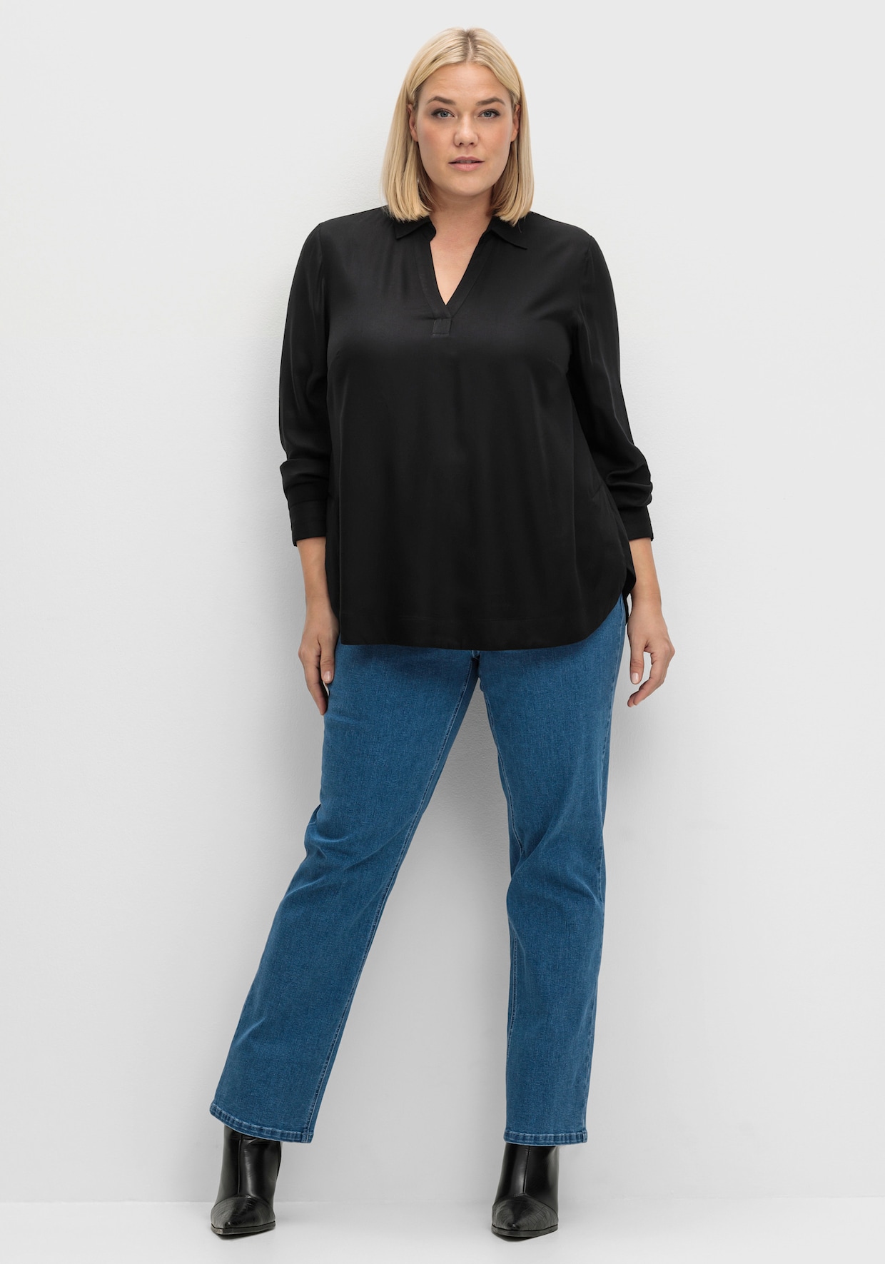 sheego Tuniek - zwart