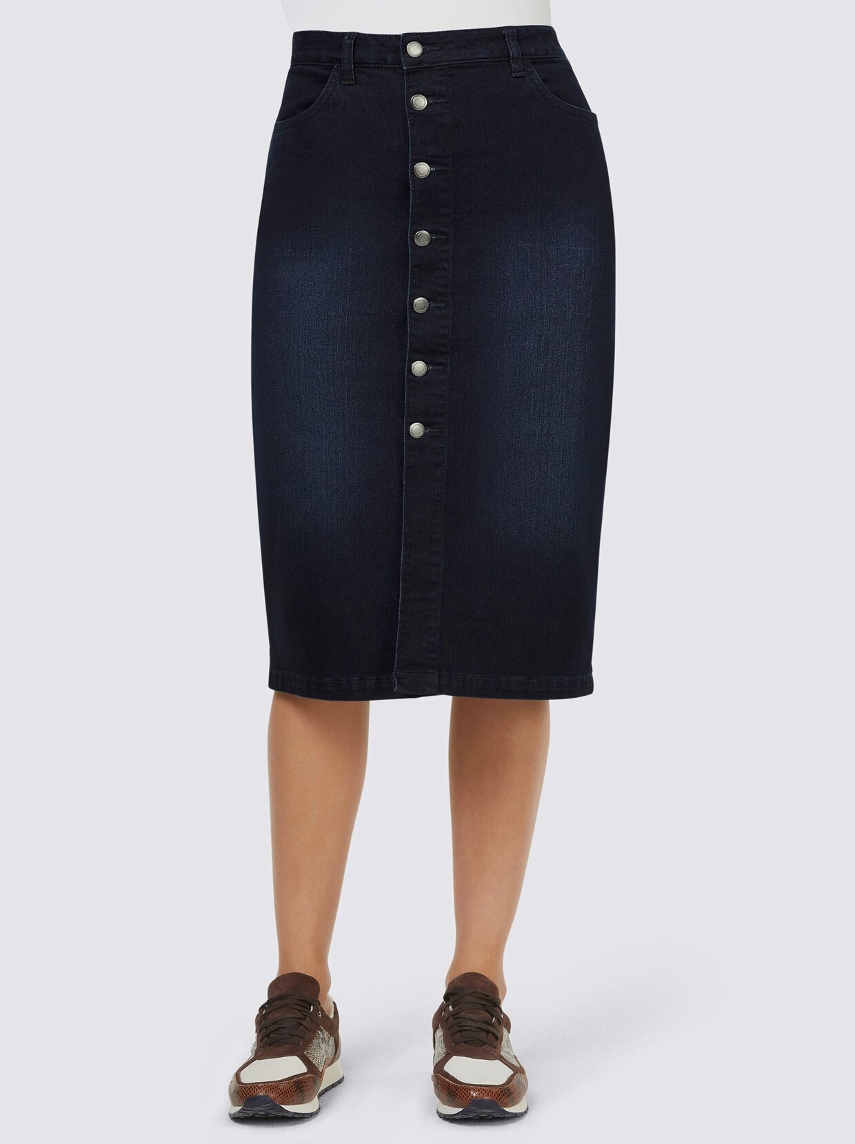 Rick Cardona Jeans-Rock - dark blue