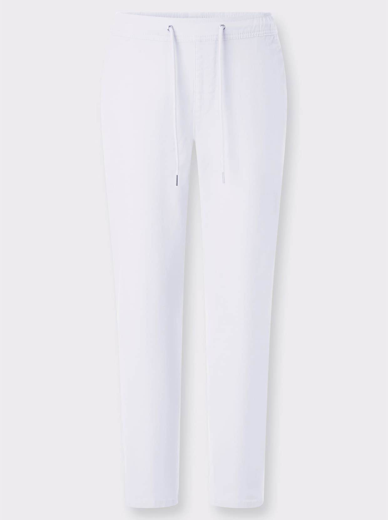 Schlupfjeans - weiß