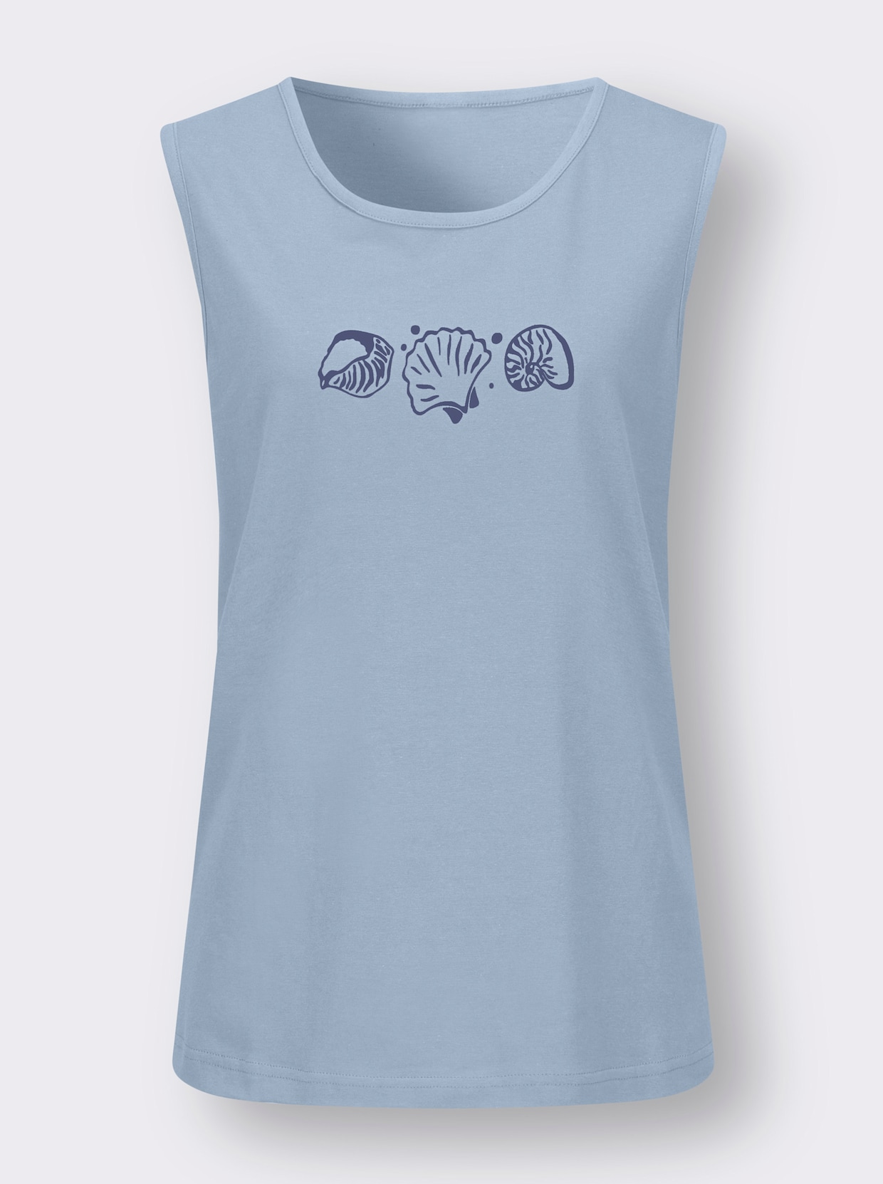 Shirttop - hellblau