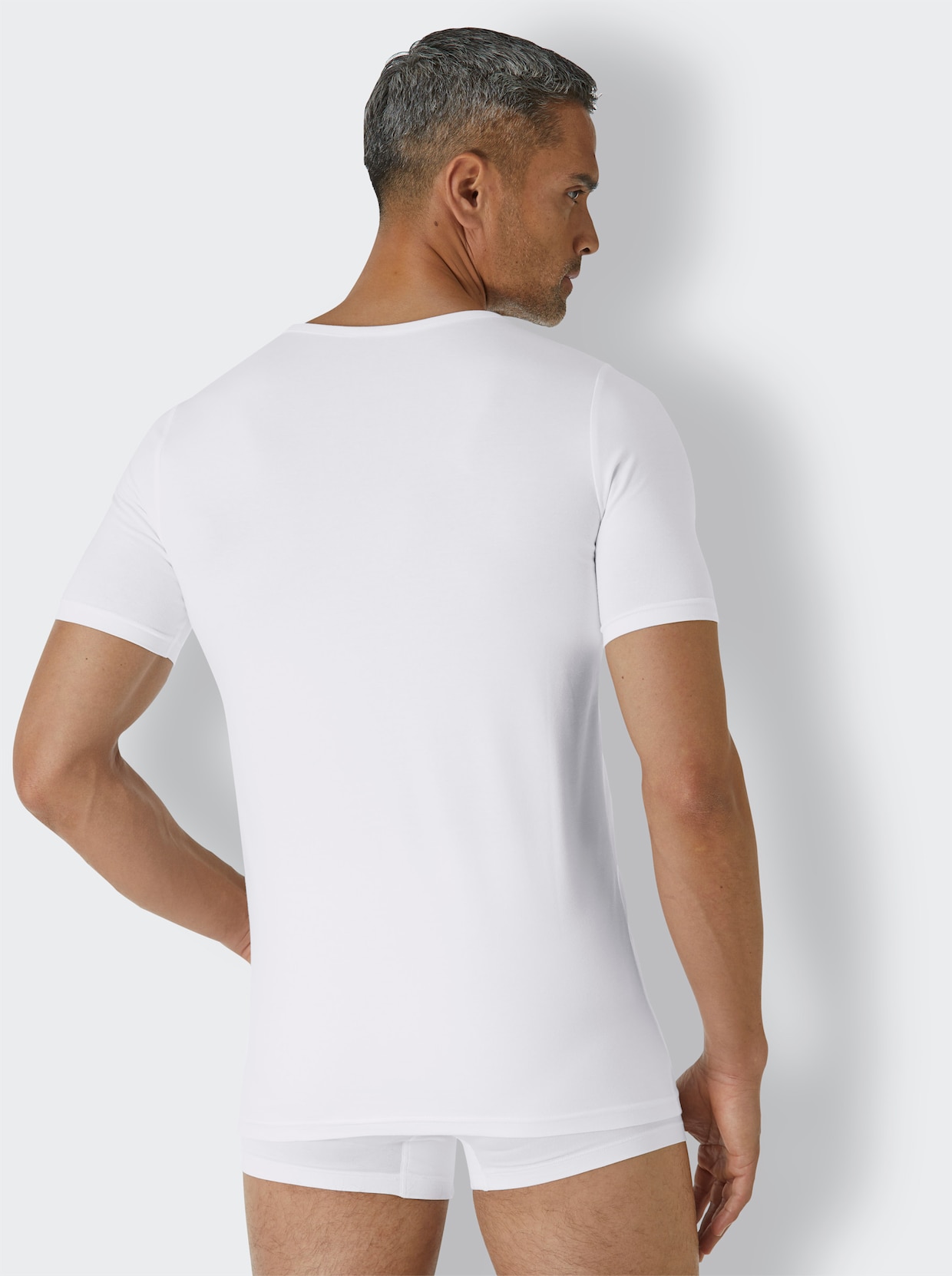 wäschepur men Shirt - weiß