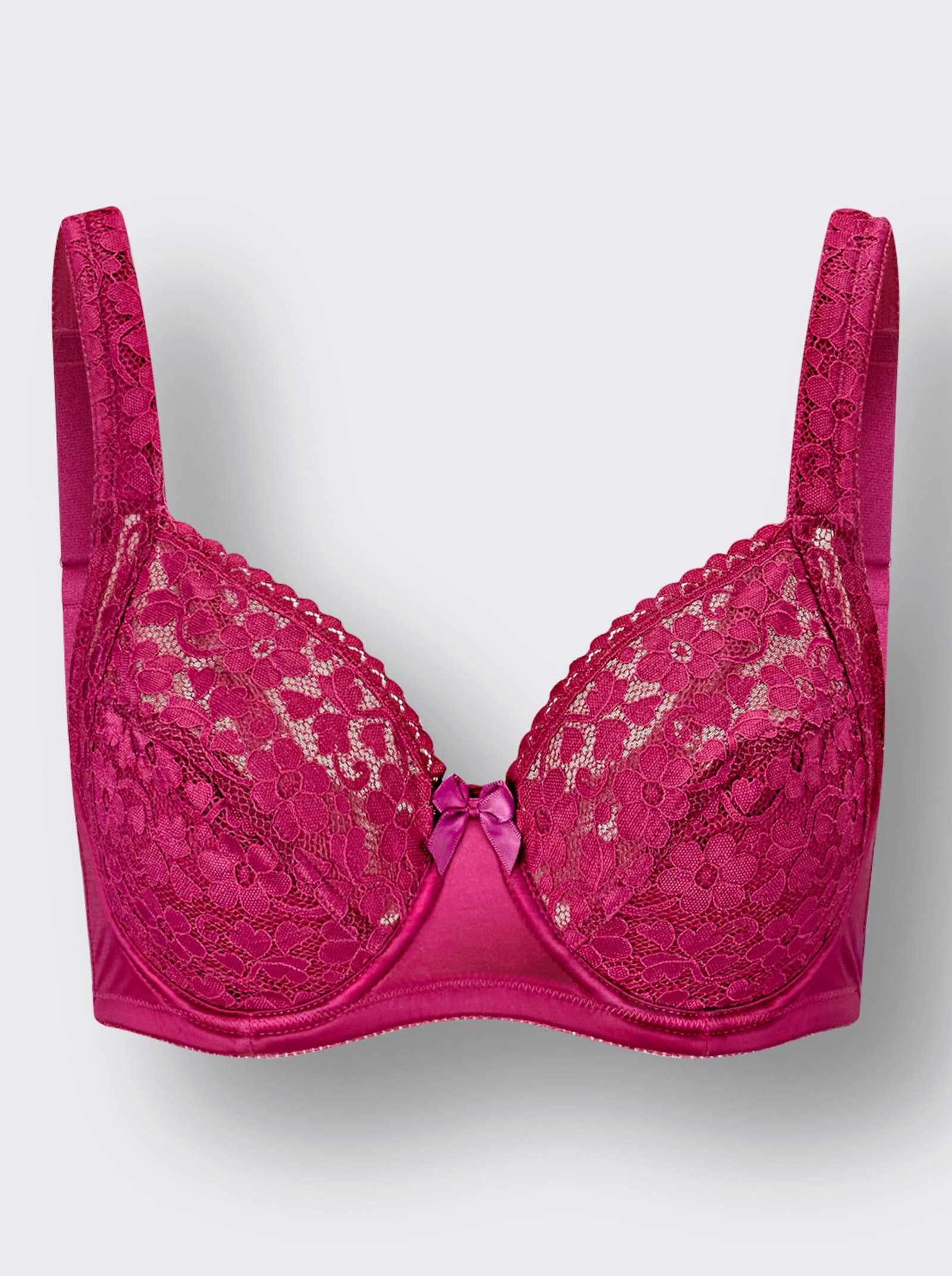wäschepur Entlastungs-BH mit Bügel - magenta