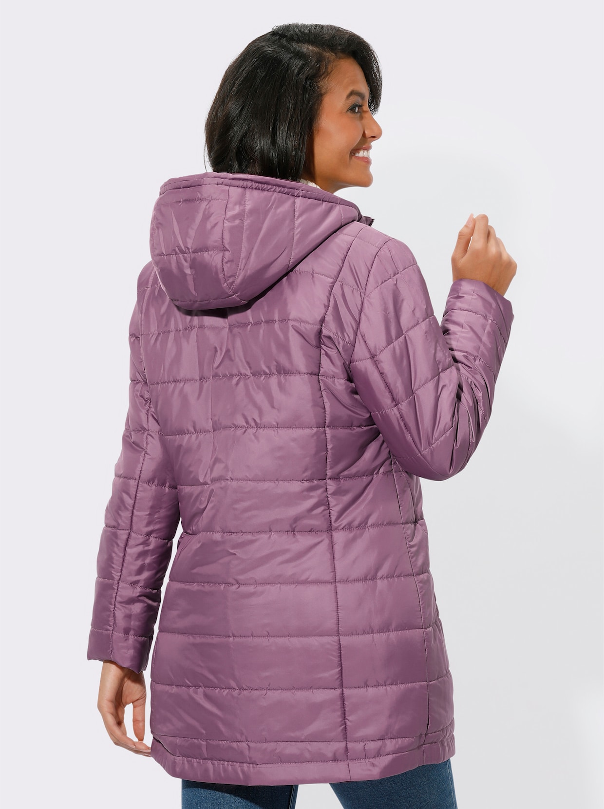 Wendejacke - burgund-violett