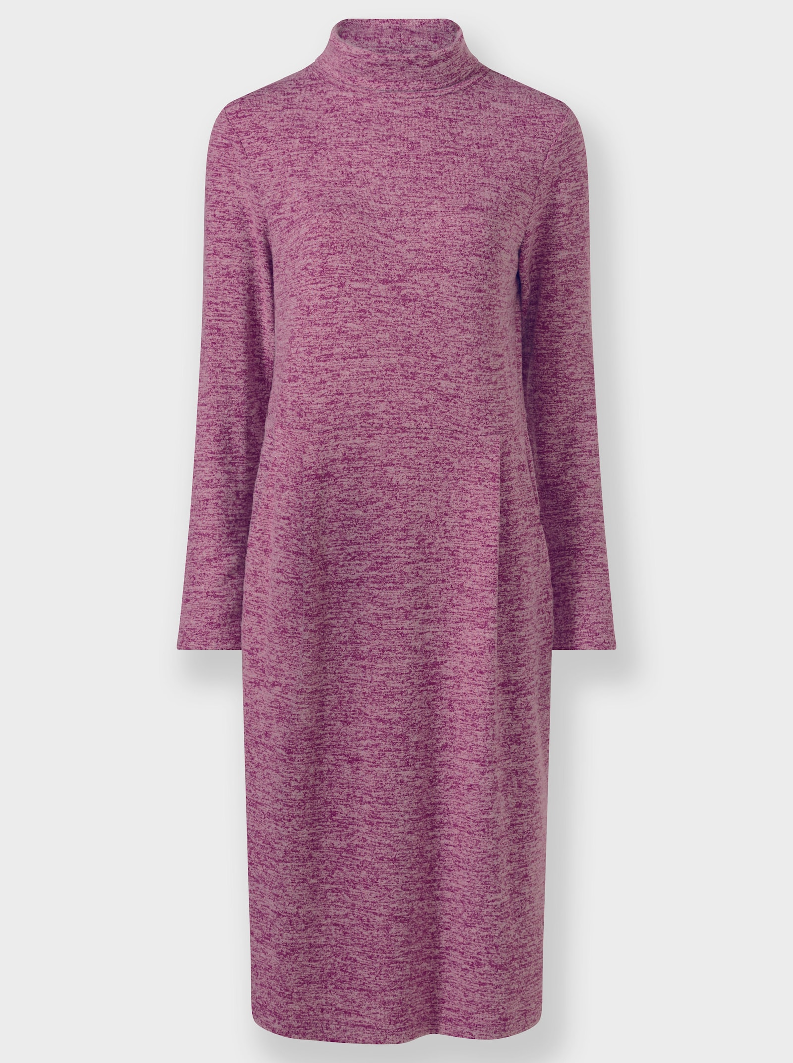 Jerseykleid in Strick-Optik - erika-meliert