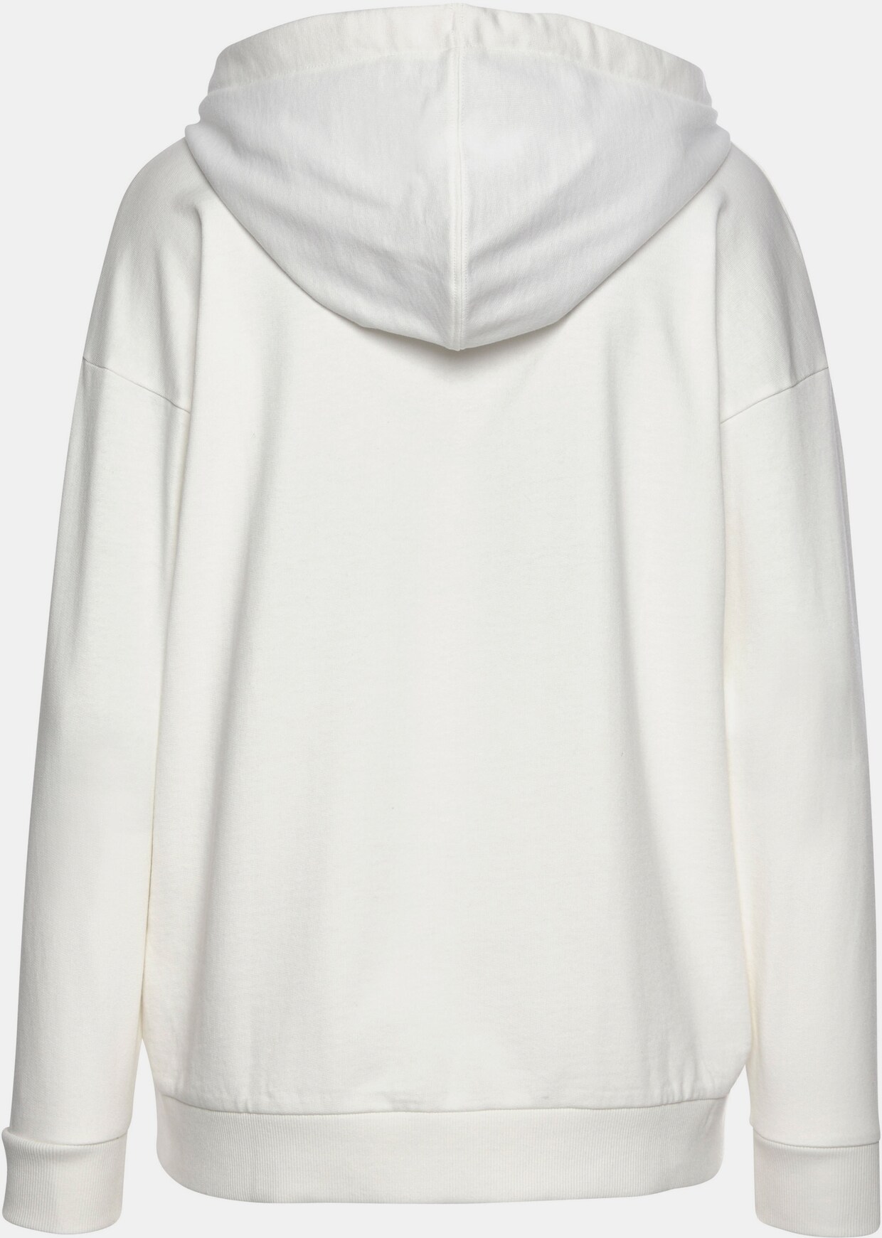 Bench. Sweatshirt met capuchon - wit