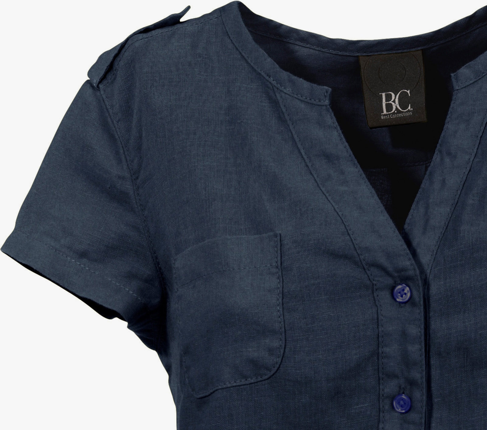 heine Sommerkleid in knieumspielender Länge - marine