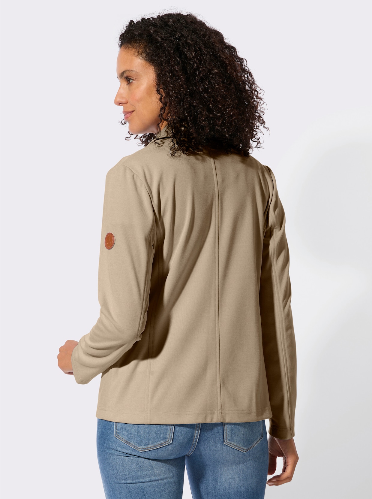Jerseyblazer - beige