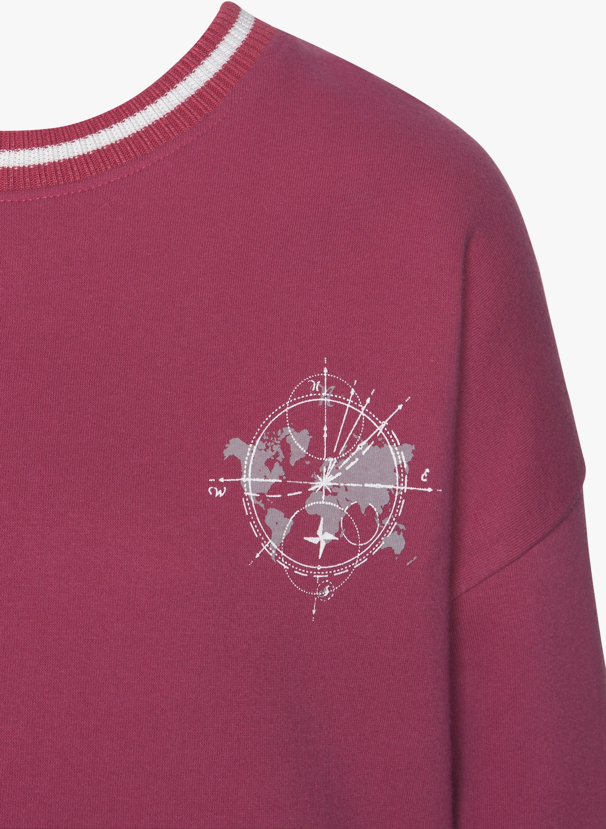 Buffalo Sweatshirt - framboos