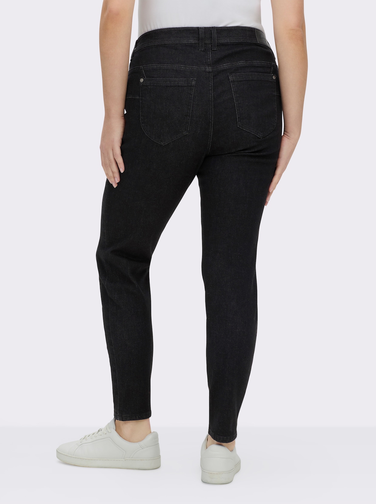 sheego Jeans - blue-stone-washed