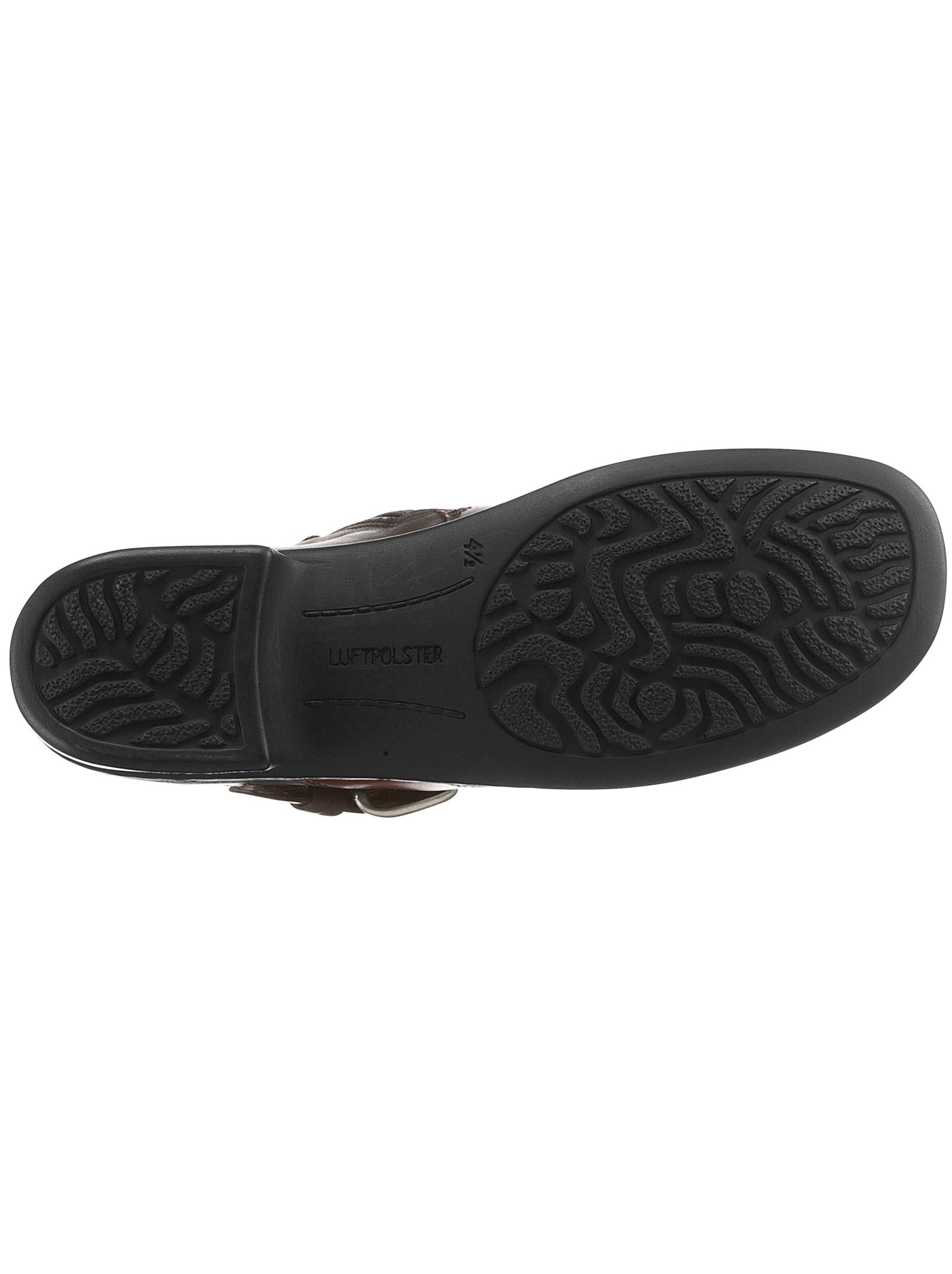 Jenny Stiefelette - schwarz-bordeaux