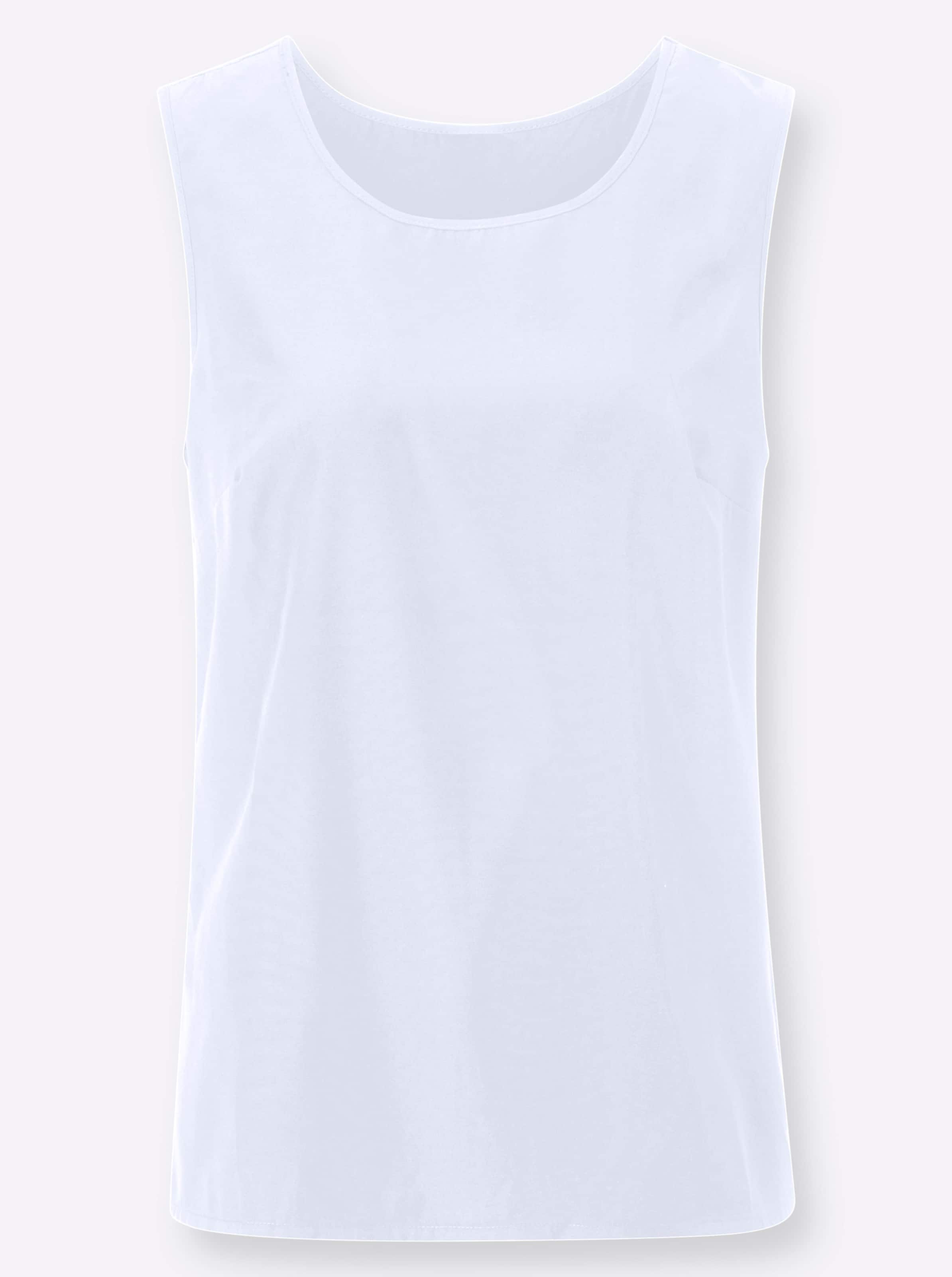 Witt Weiden Damen Blusentop weiß  - Onlineshop Witt Weiden