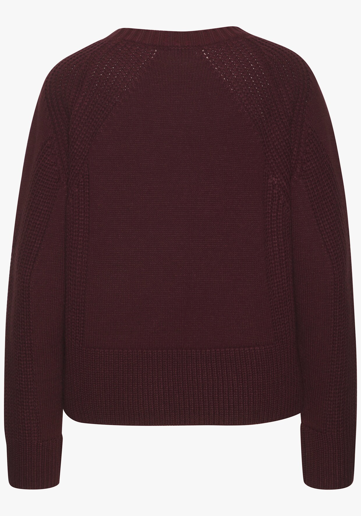 LASCANA Strickpullover - burgunder