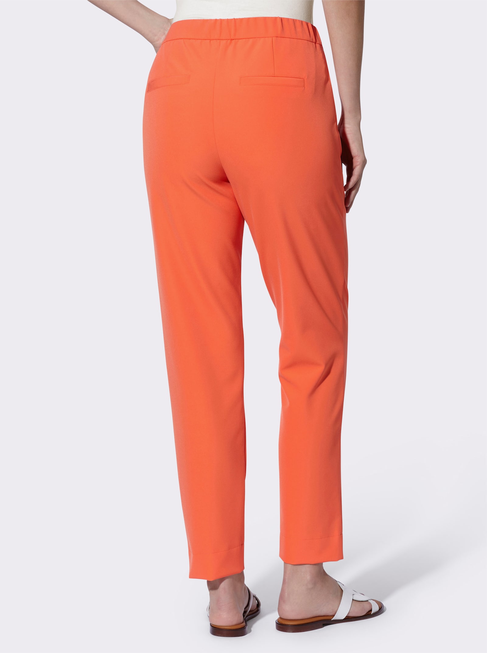 heine Pantalon en qualité extensible - orange