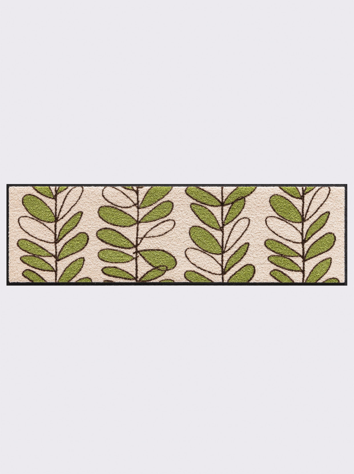 Salonloewe Voetmat - beige/groen