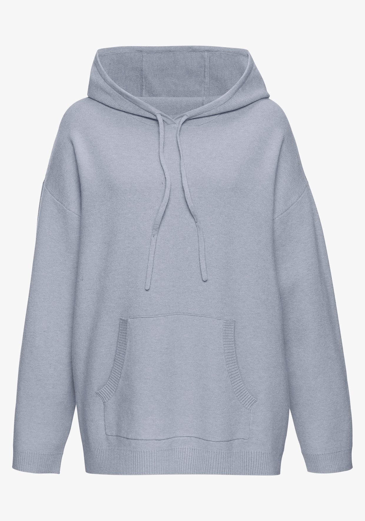 Elbsand Hoodie - rookblauw gemêleerd