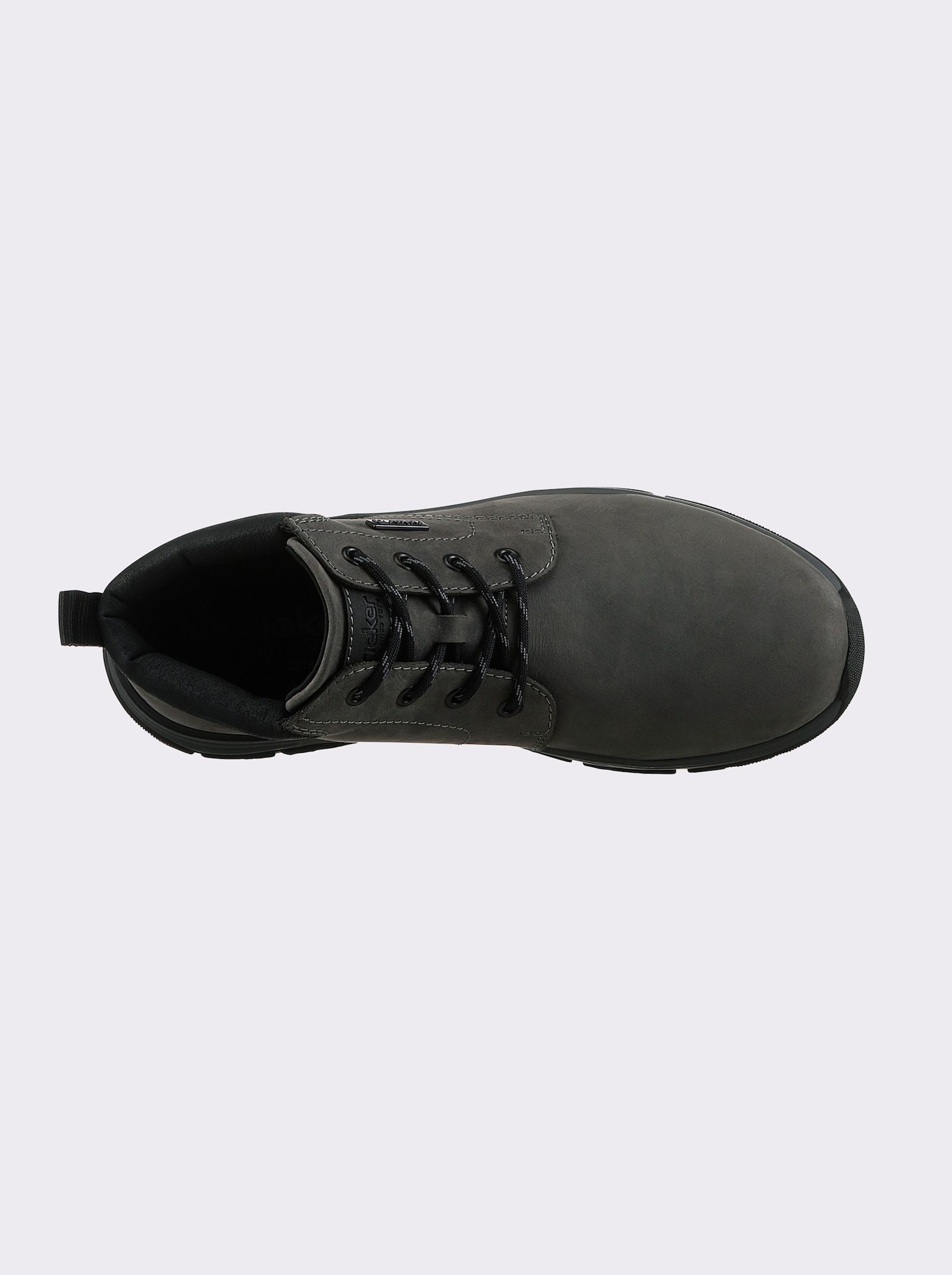 Rieker Enkellaarsje in weerbestendige uitvoering - antraciet