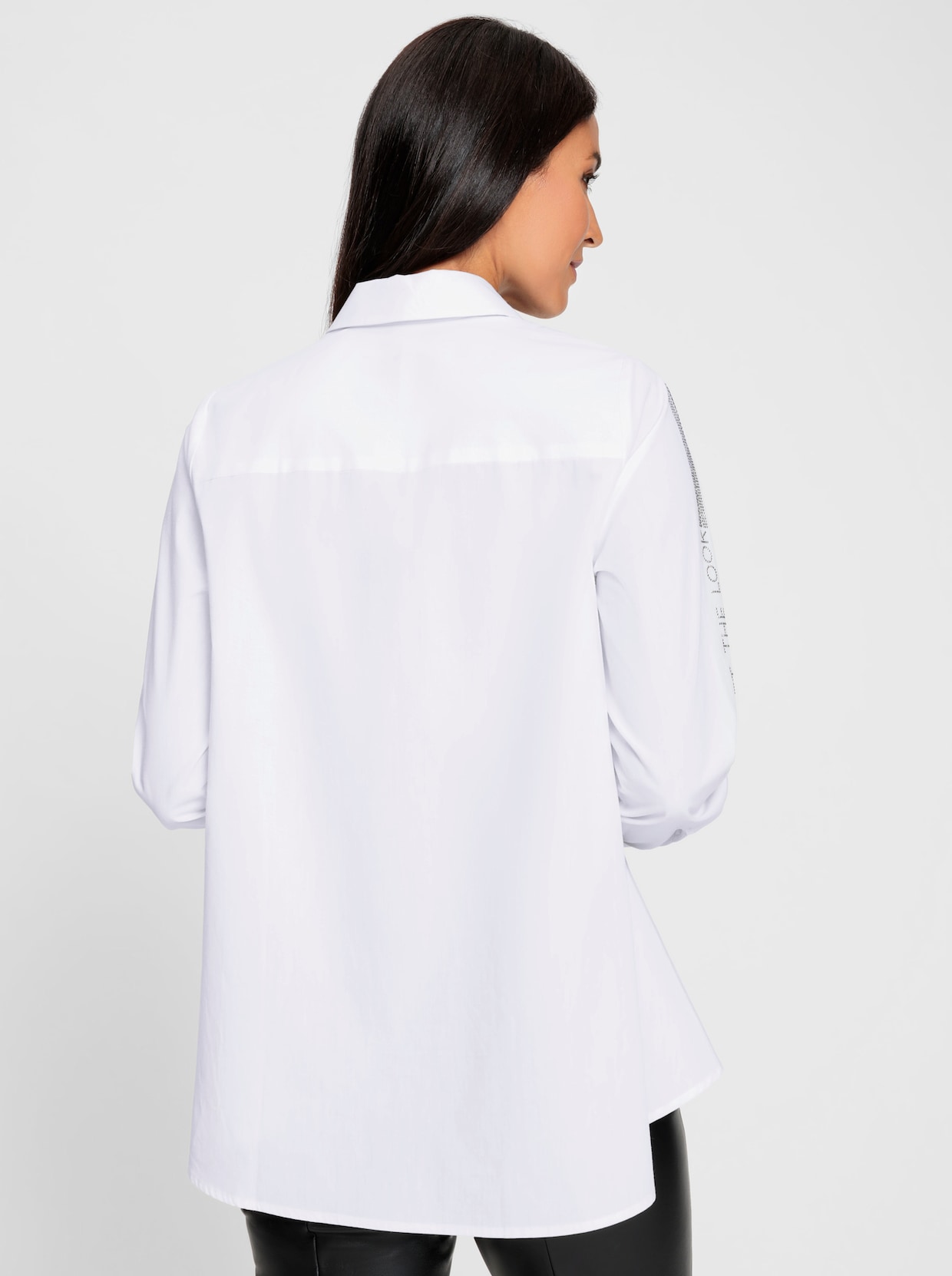 heine Blouse met lange mouwen - wit