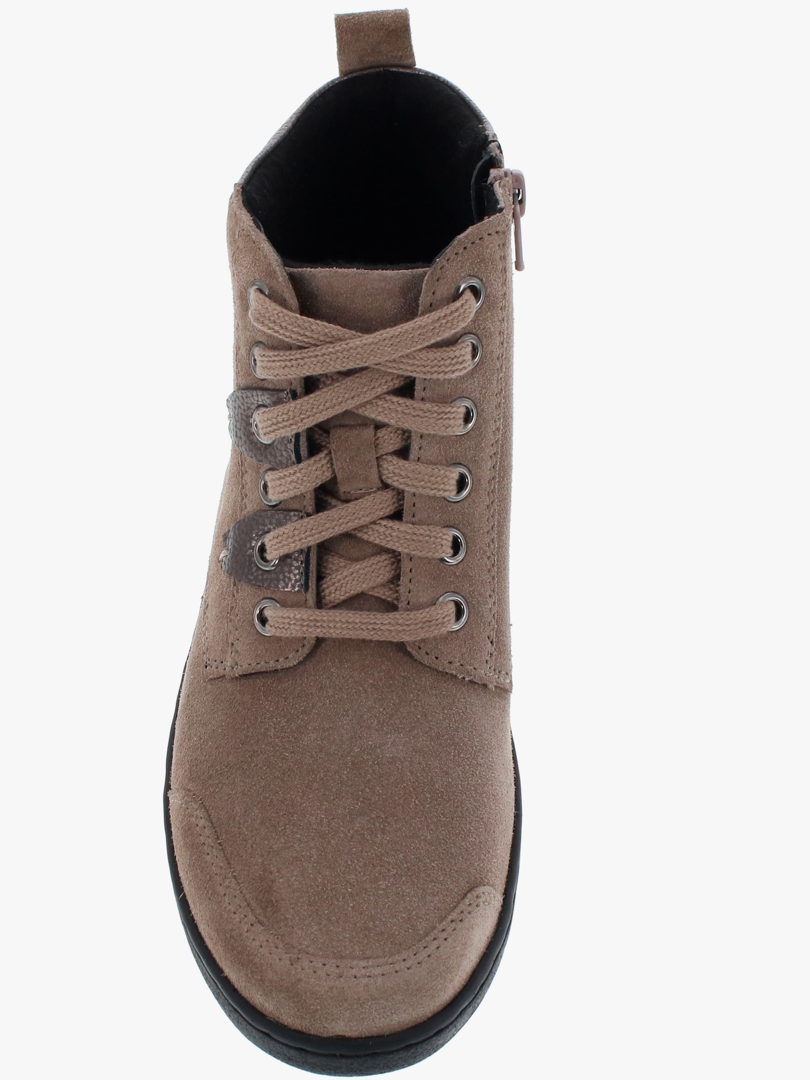 Stiefelette mit Warmfutter, von Naturläufer - taupe