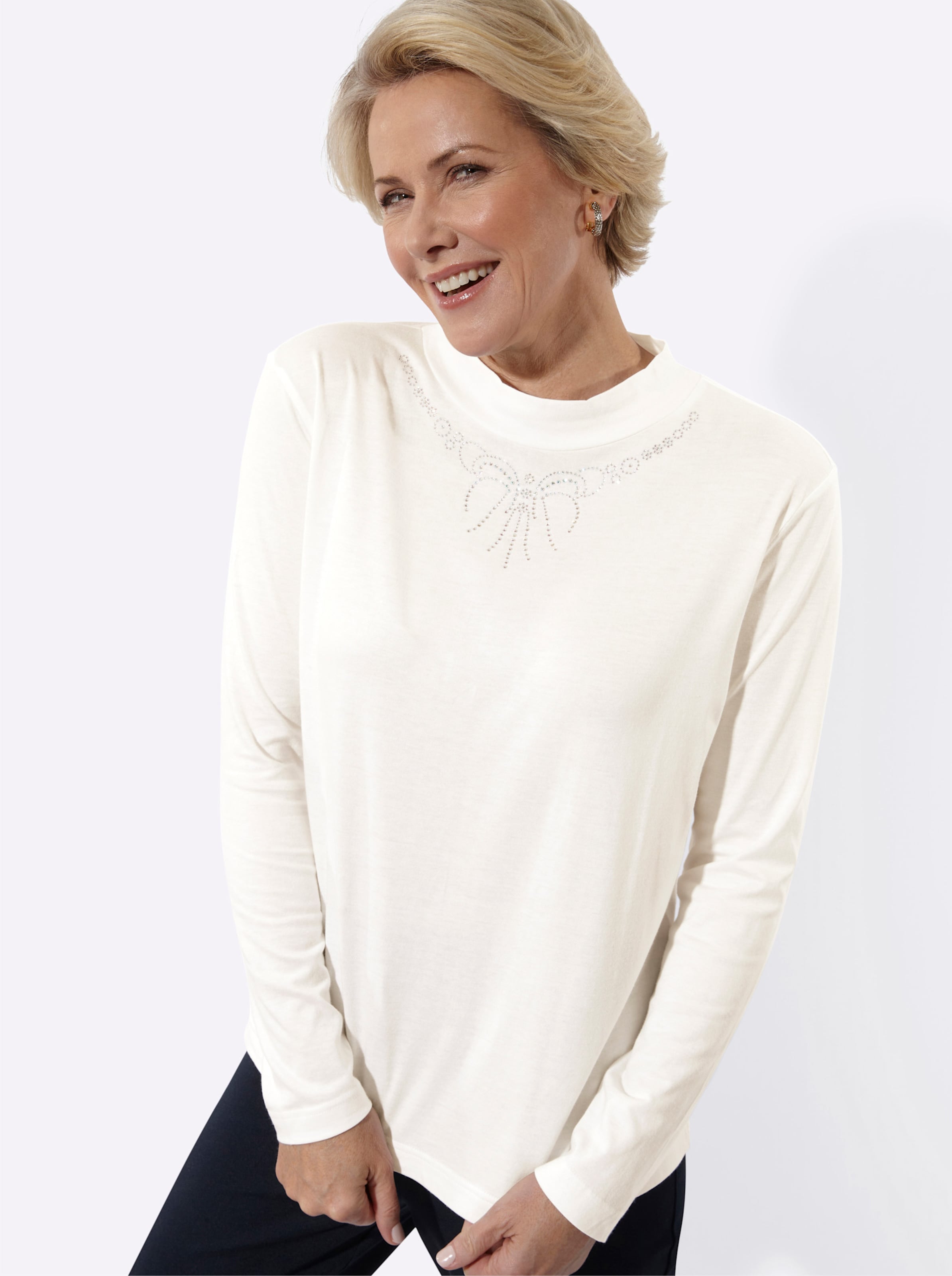 Thumbnail - Stehkragenshirt