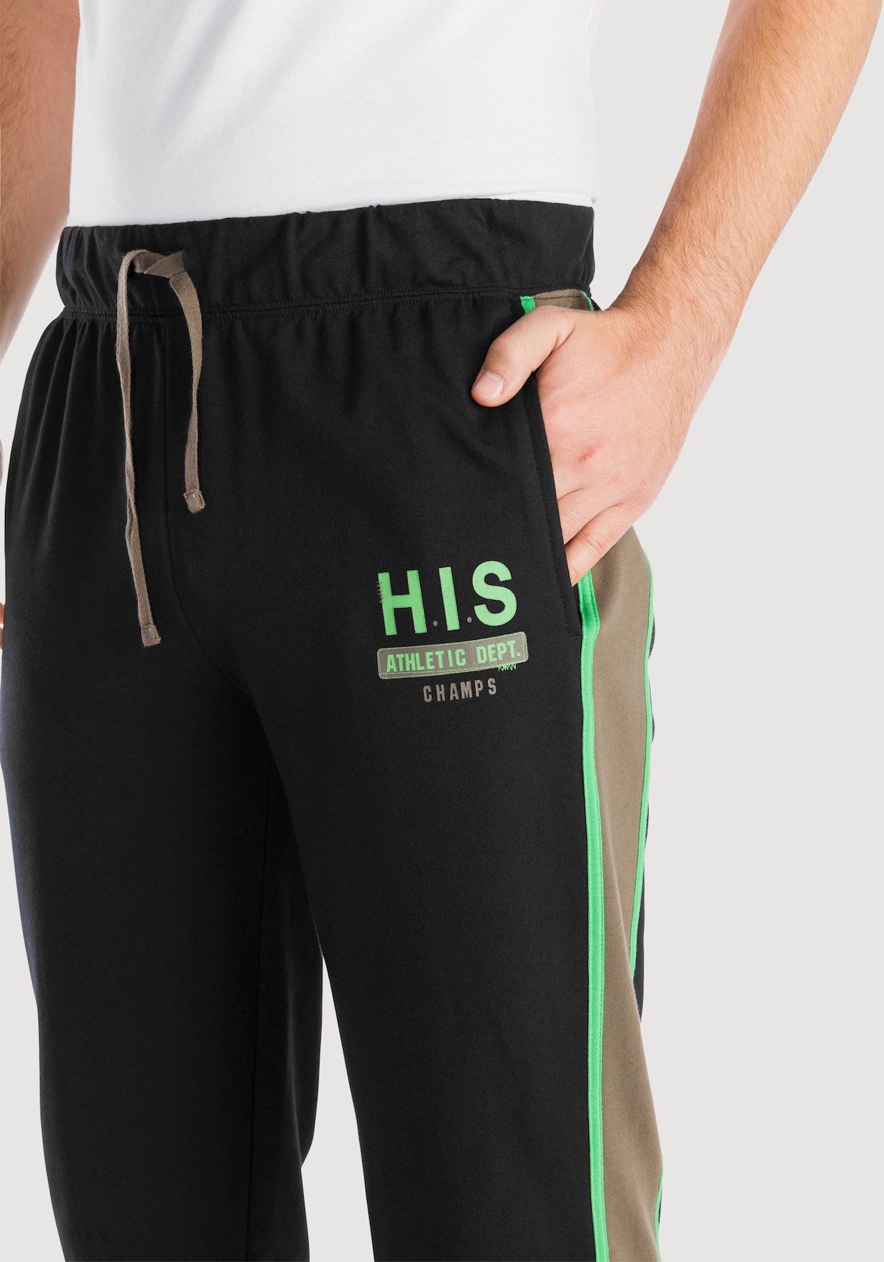 H.I.S Sweatbroek - zwart