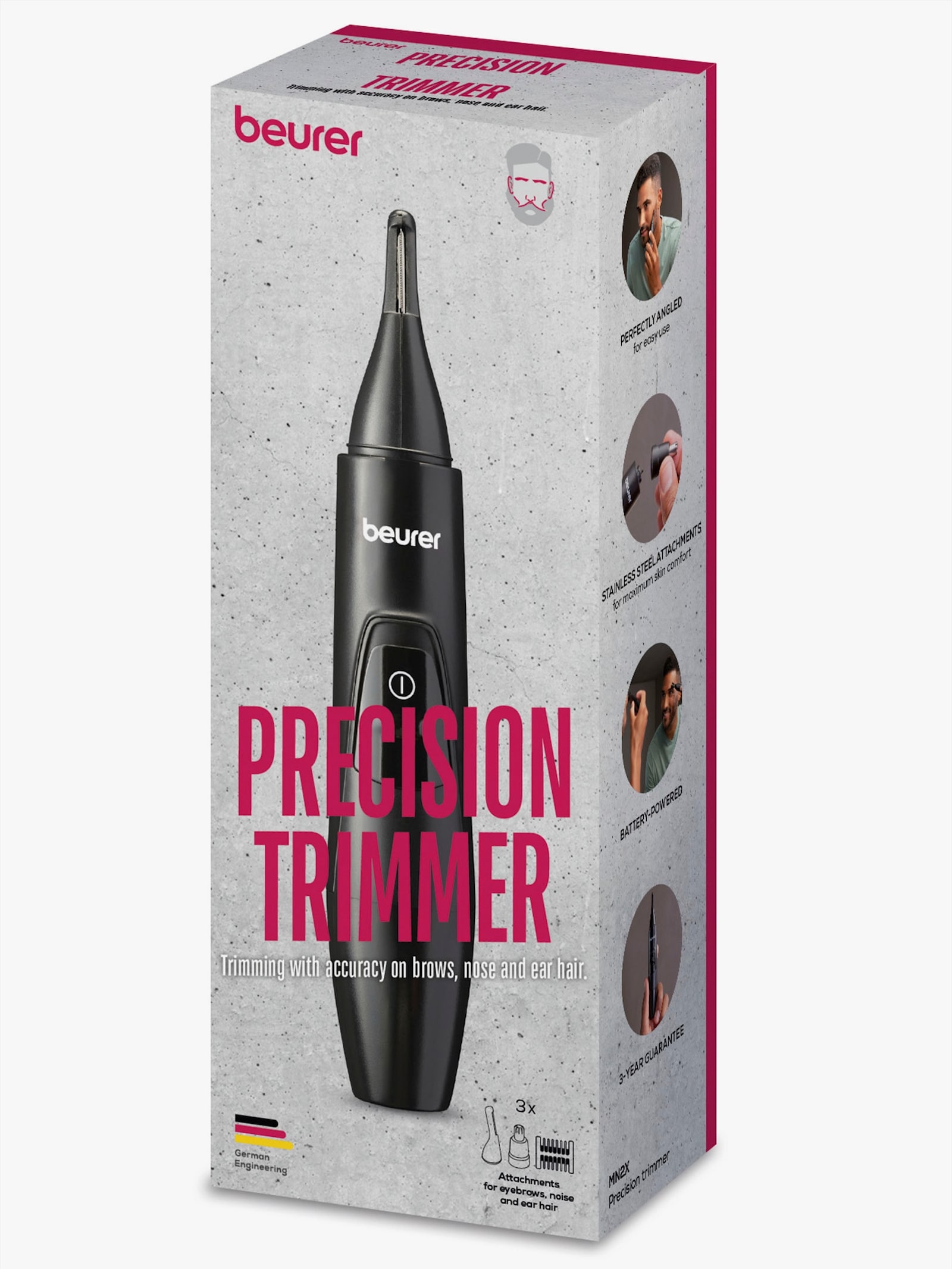 Multifunktionstrimmer - schwarz