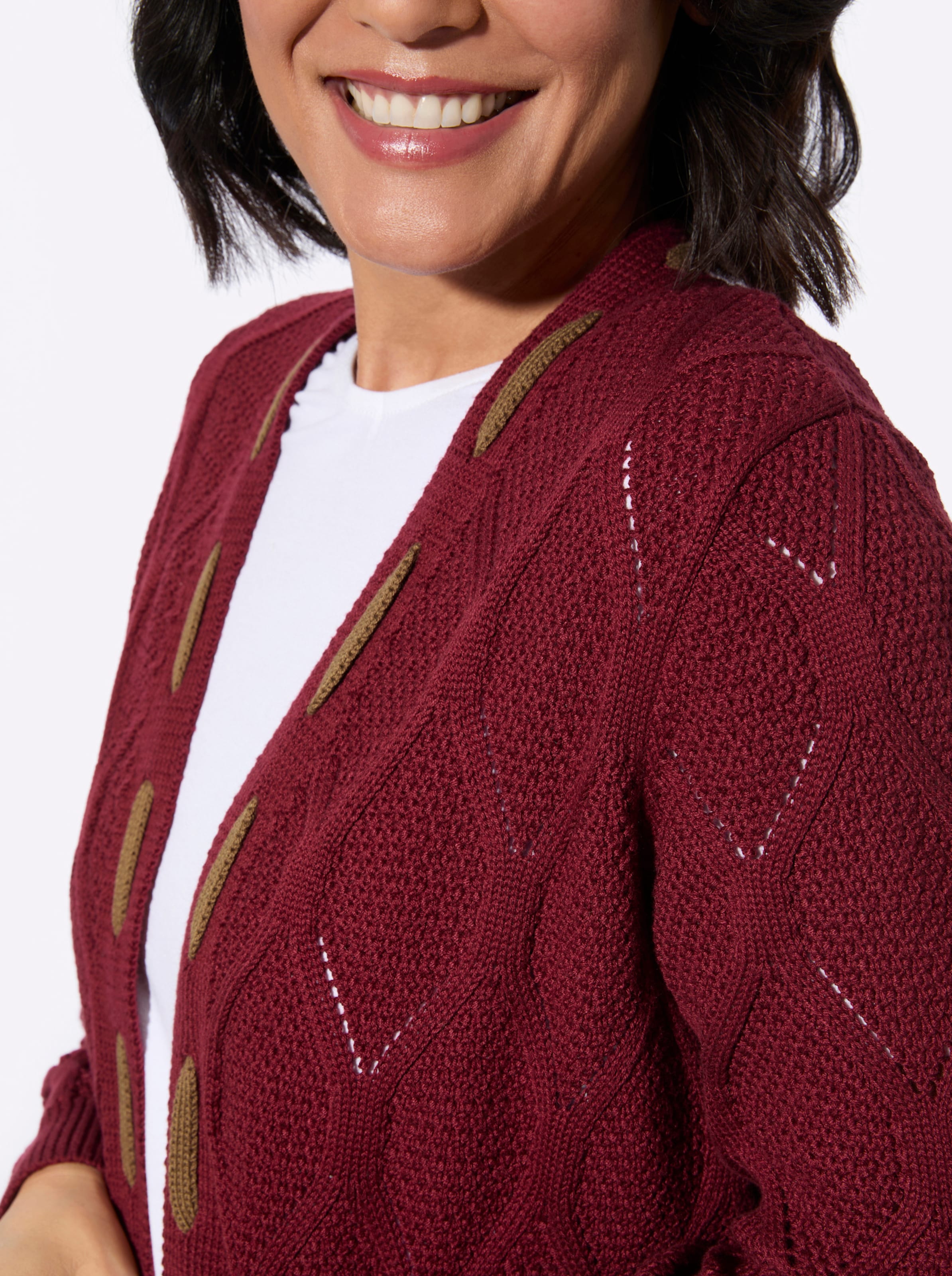 Thumbnail - Longstrickjacke