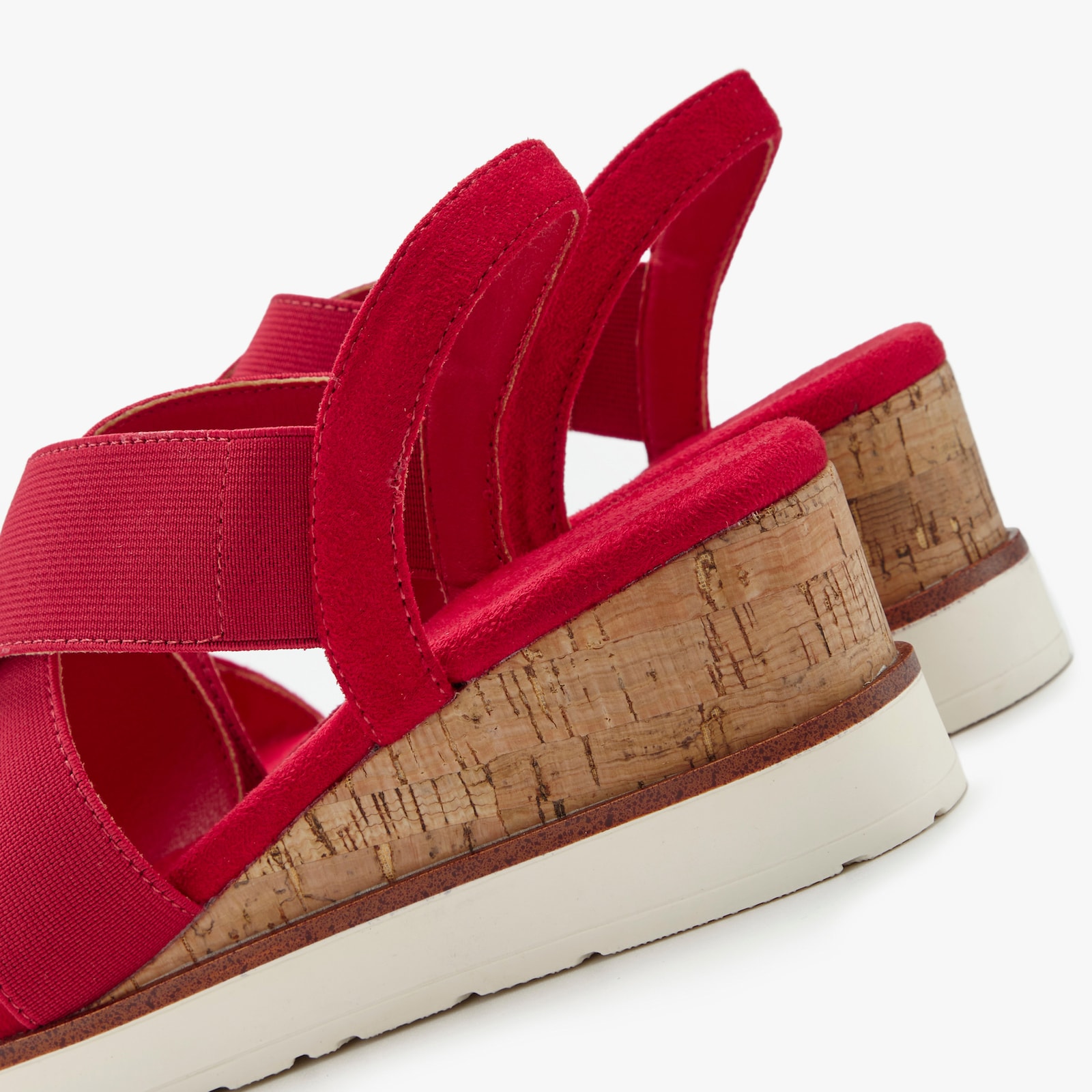 LASCANA Sandales - rouge