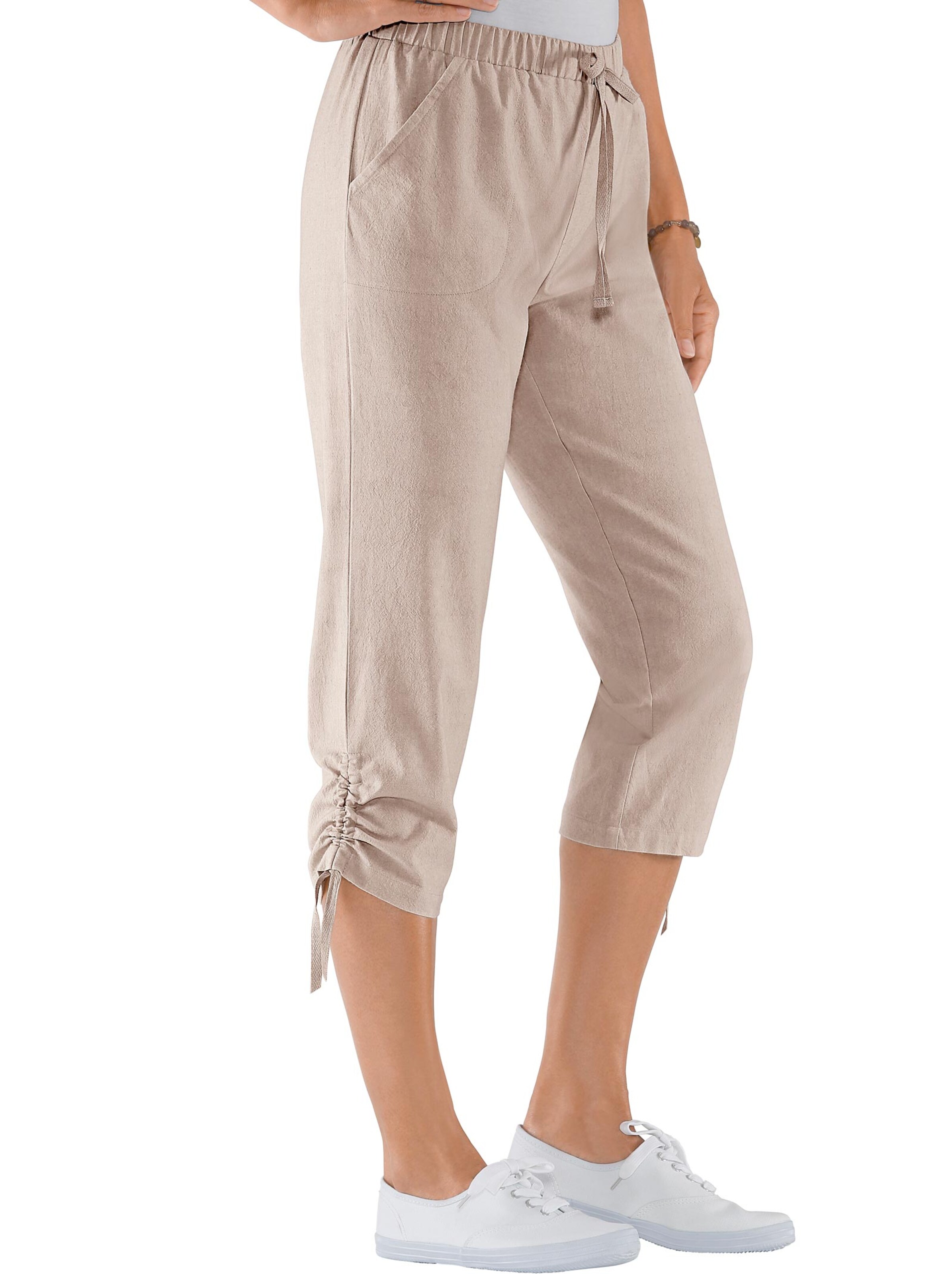 Capri-Hose - beige