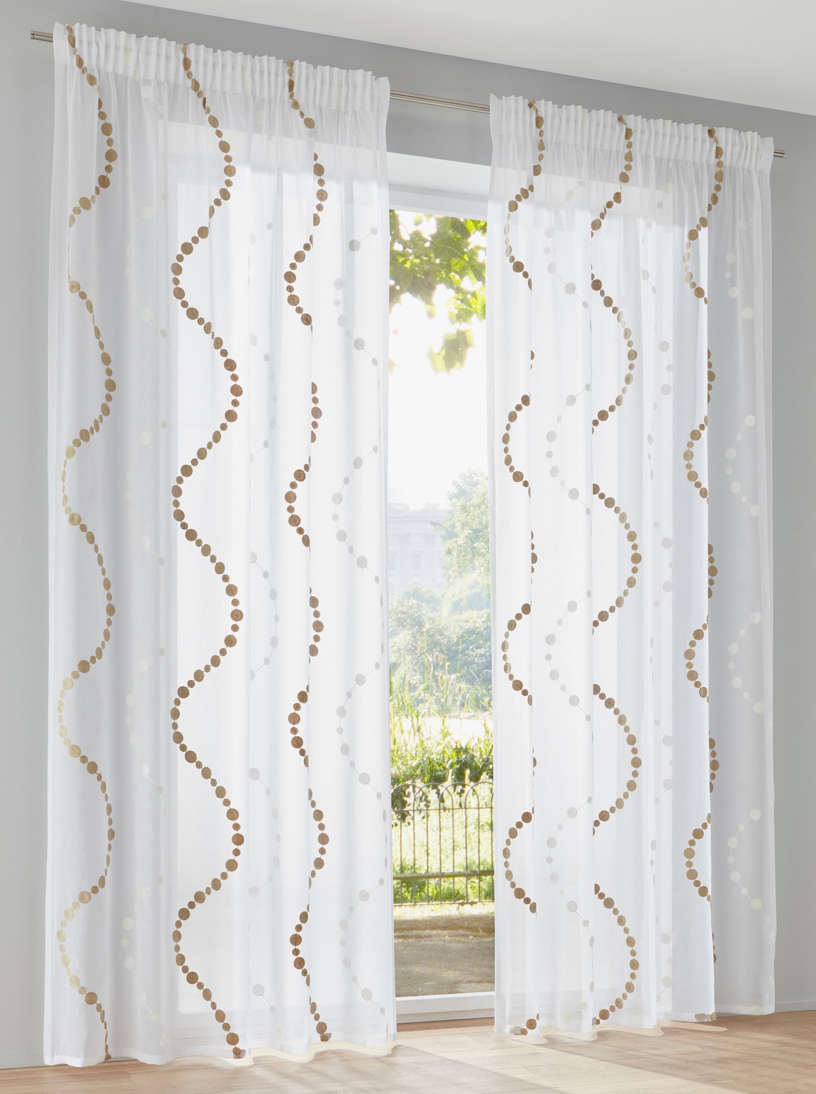heine home Dekostore - weiß-beige