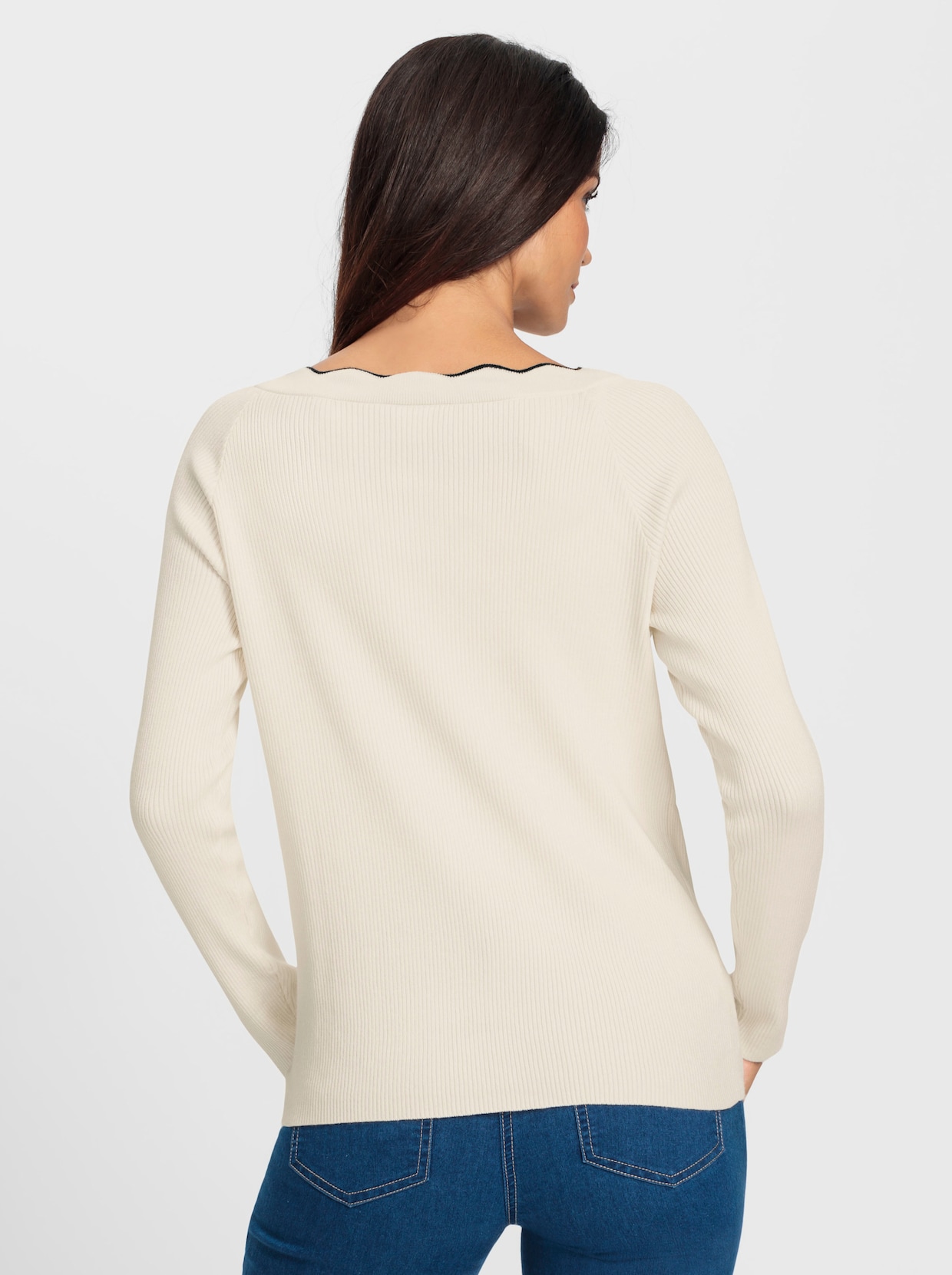 heine veste en tricot - couleur ivoire