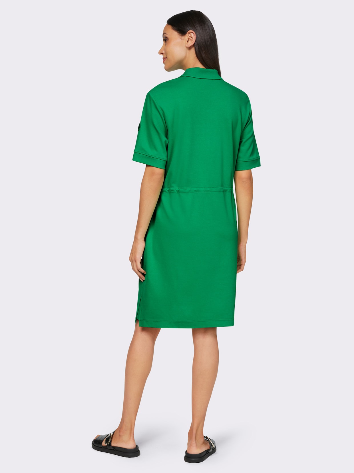 heine Jersey-Kleid - grasgrün