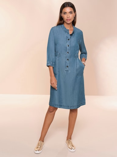 heine Kleid - blue-stone-washed