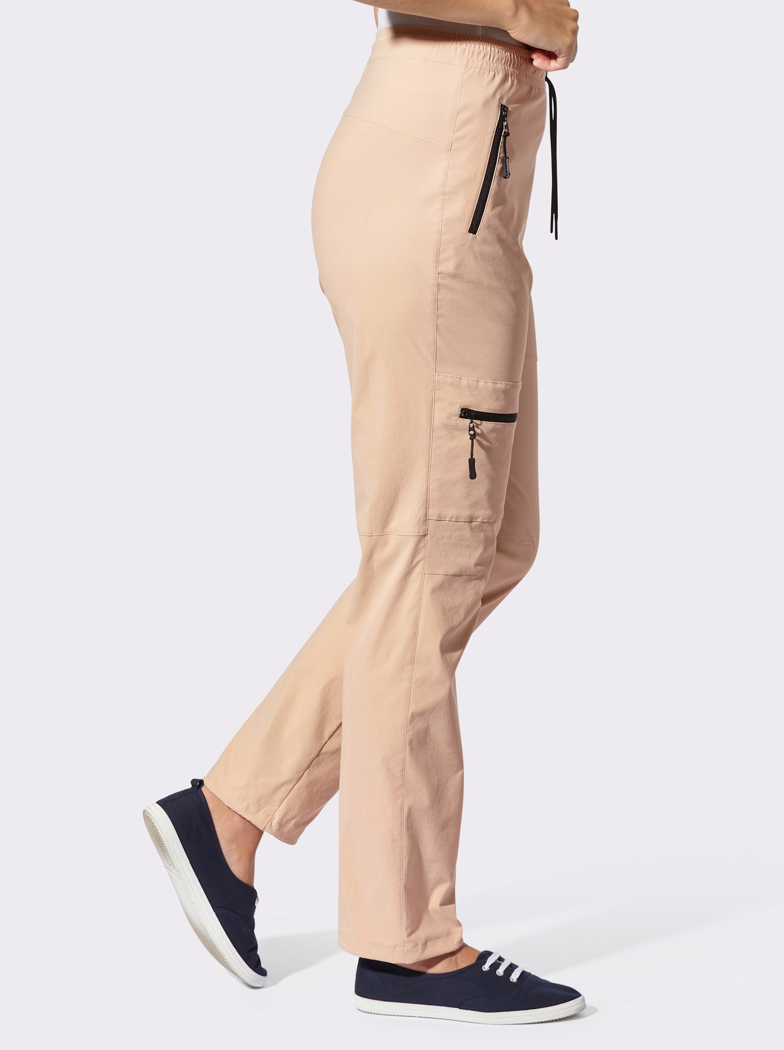 Funktionshose in Stretch-Qualität - beige