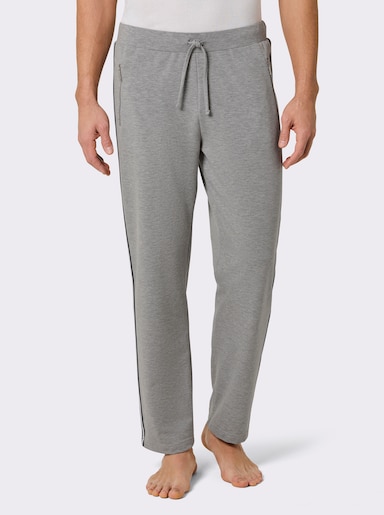 Plantier Jerseyhose - grau-meliert