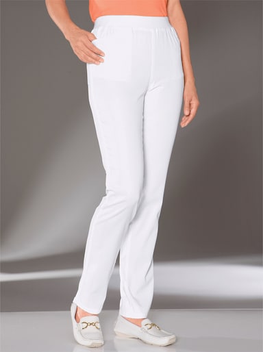 Stretch-Jeans - weiss