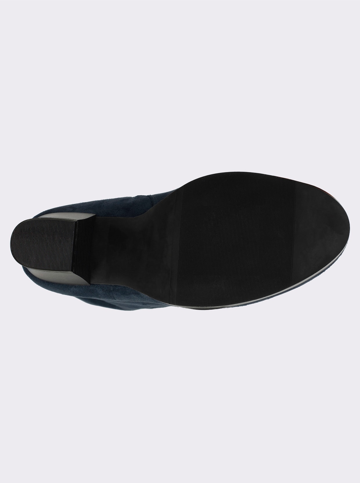 sheego Weitschaftstiefel - jeansblau
