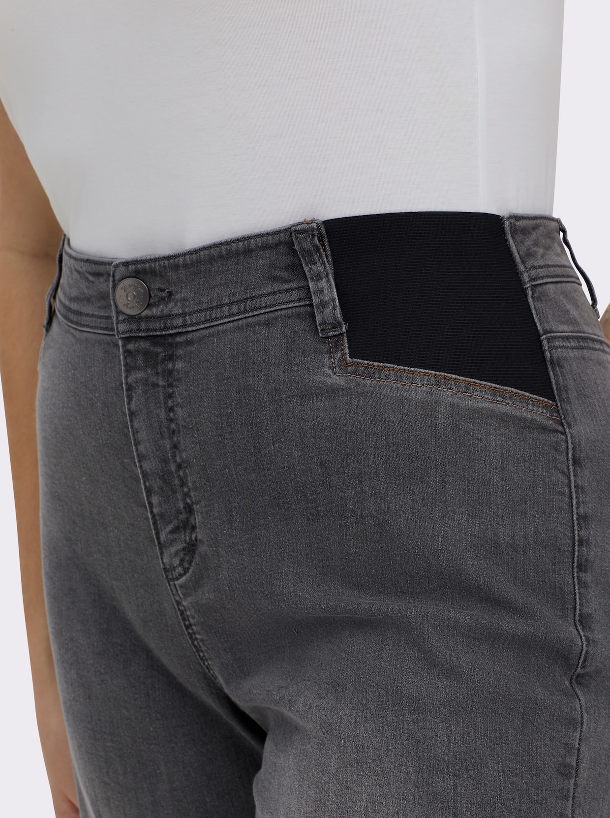 sheego Jeans - anthrazit-grey-denim