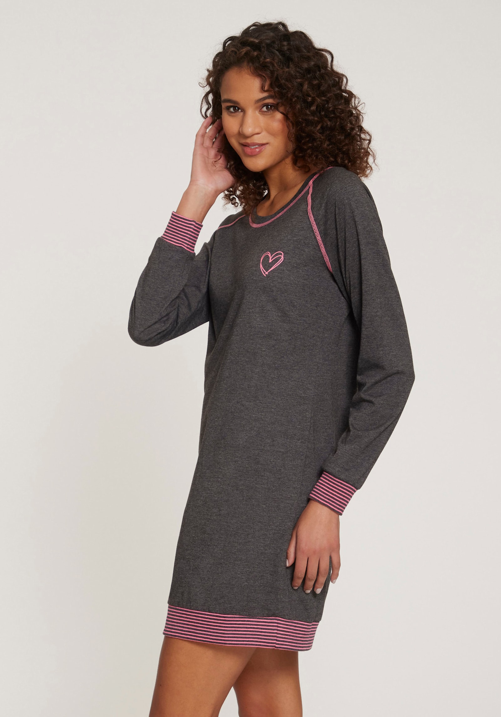 Vivance Dreams Chemise de nuit - anthracite chiné