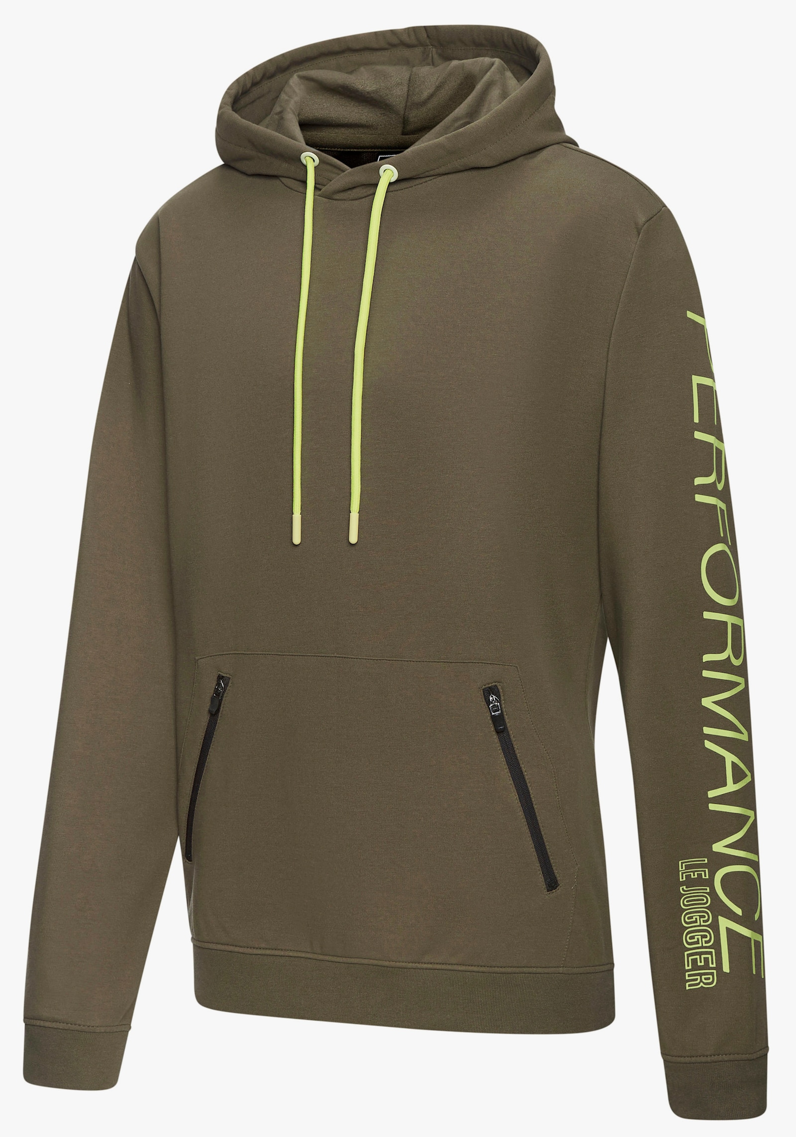 Kapuzensweatshirt - khaki