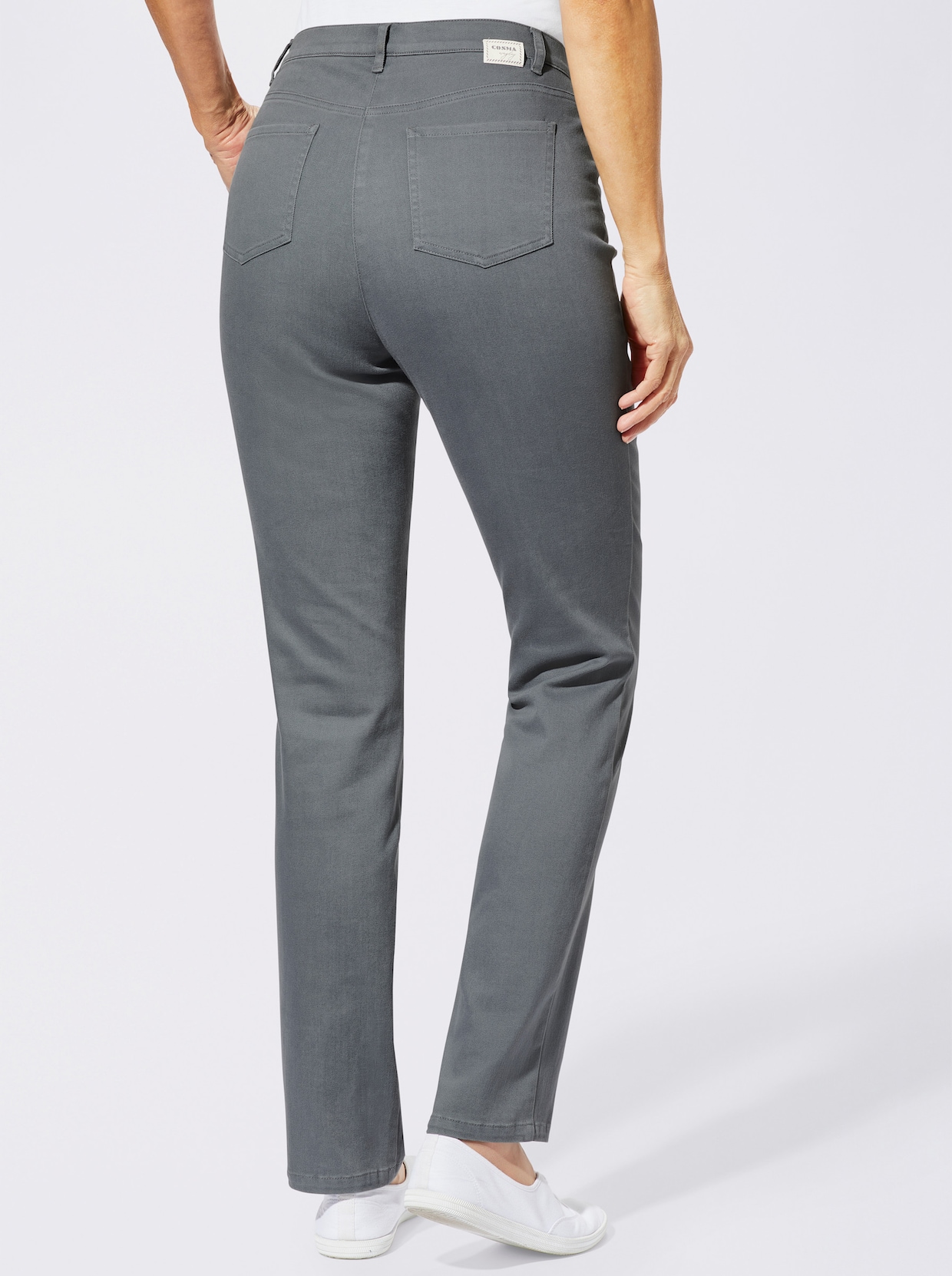 Cosma Pantalon 5 poches - gris
