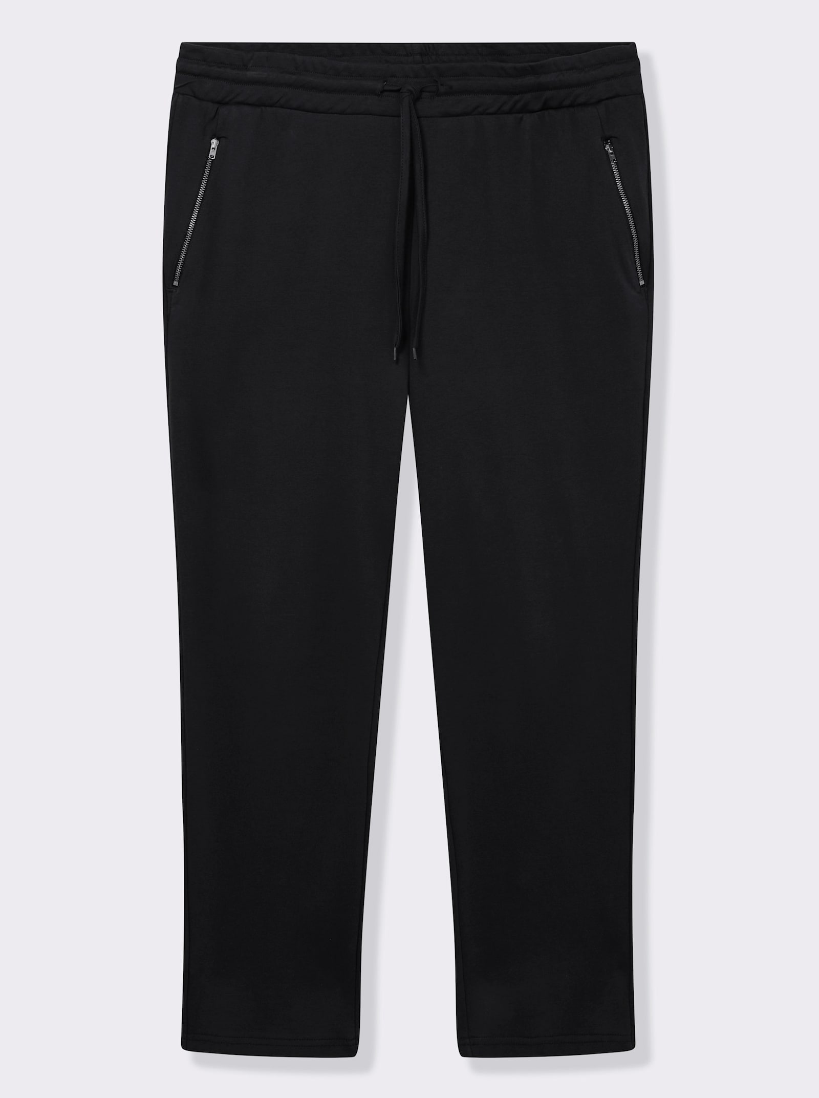Jerseyhose mit Bindeband - schwarz