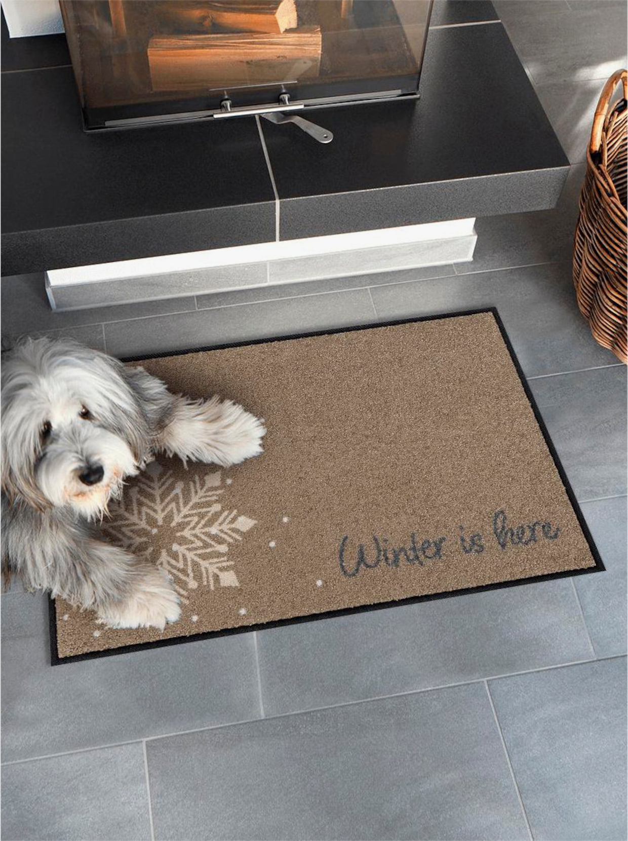 Salonloewe Fußmatte - taupe