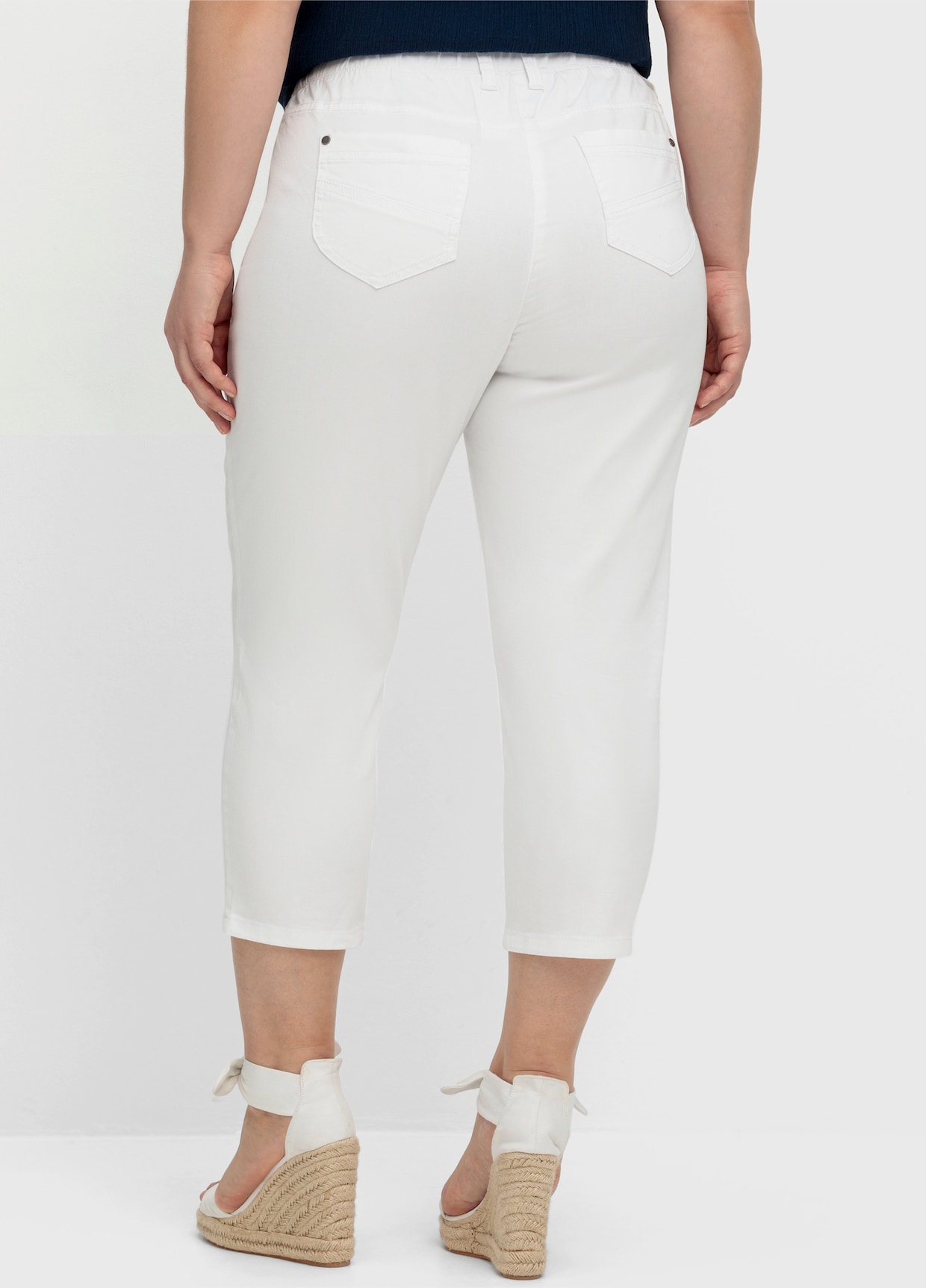 sheego 7/8-broek - wit